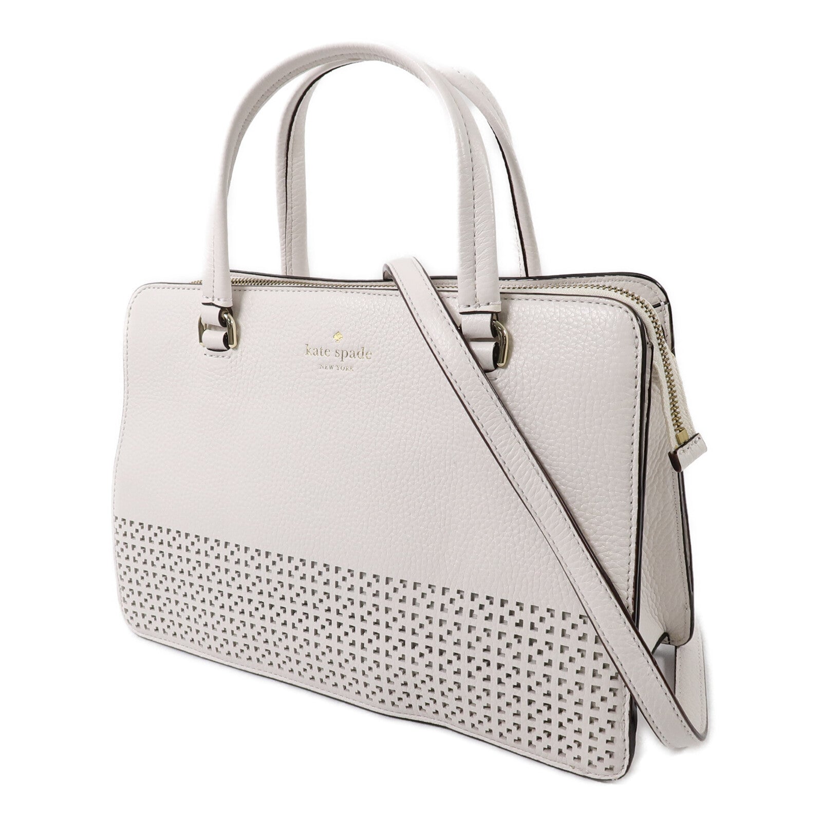 Kate Spade 牛皮皮革Larchmont Avenue Wakefield Lane手挽肩背兩用袋