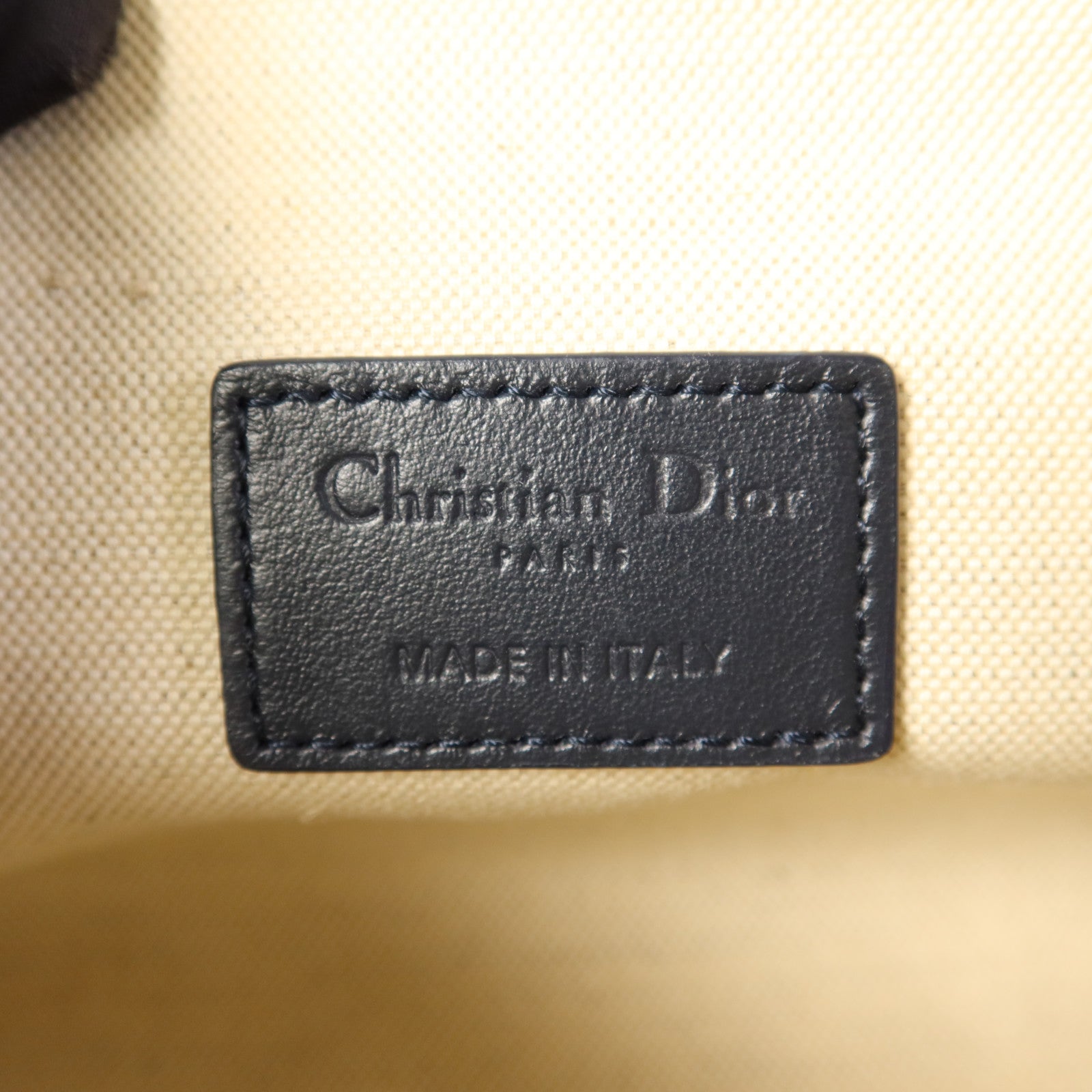 Dior 帆布Travel Nomad Pouch金扣手挽袋