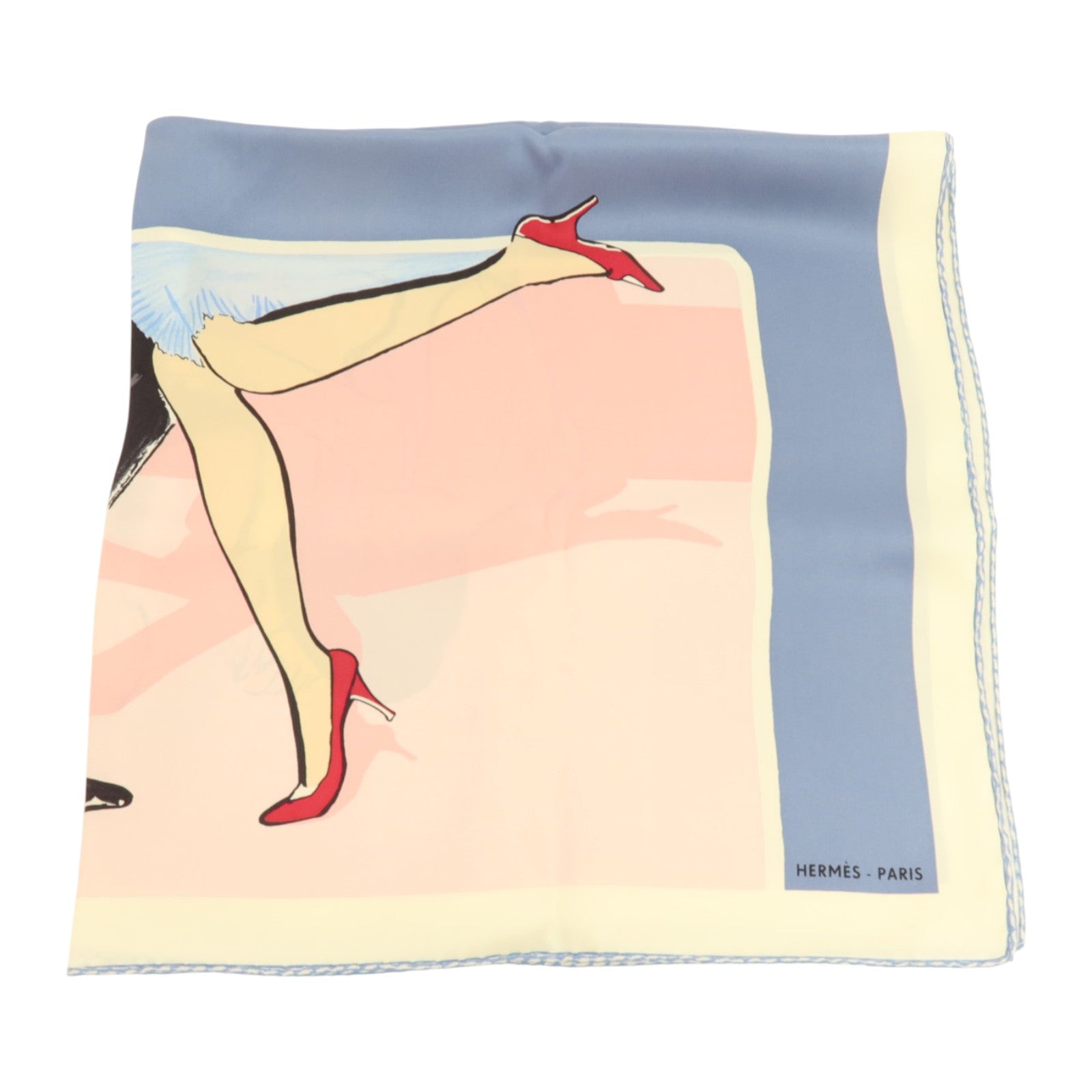 HERMES 絲質Scarf 65x65cm絲巾