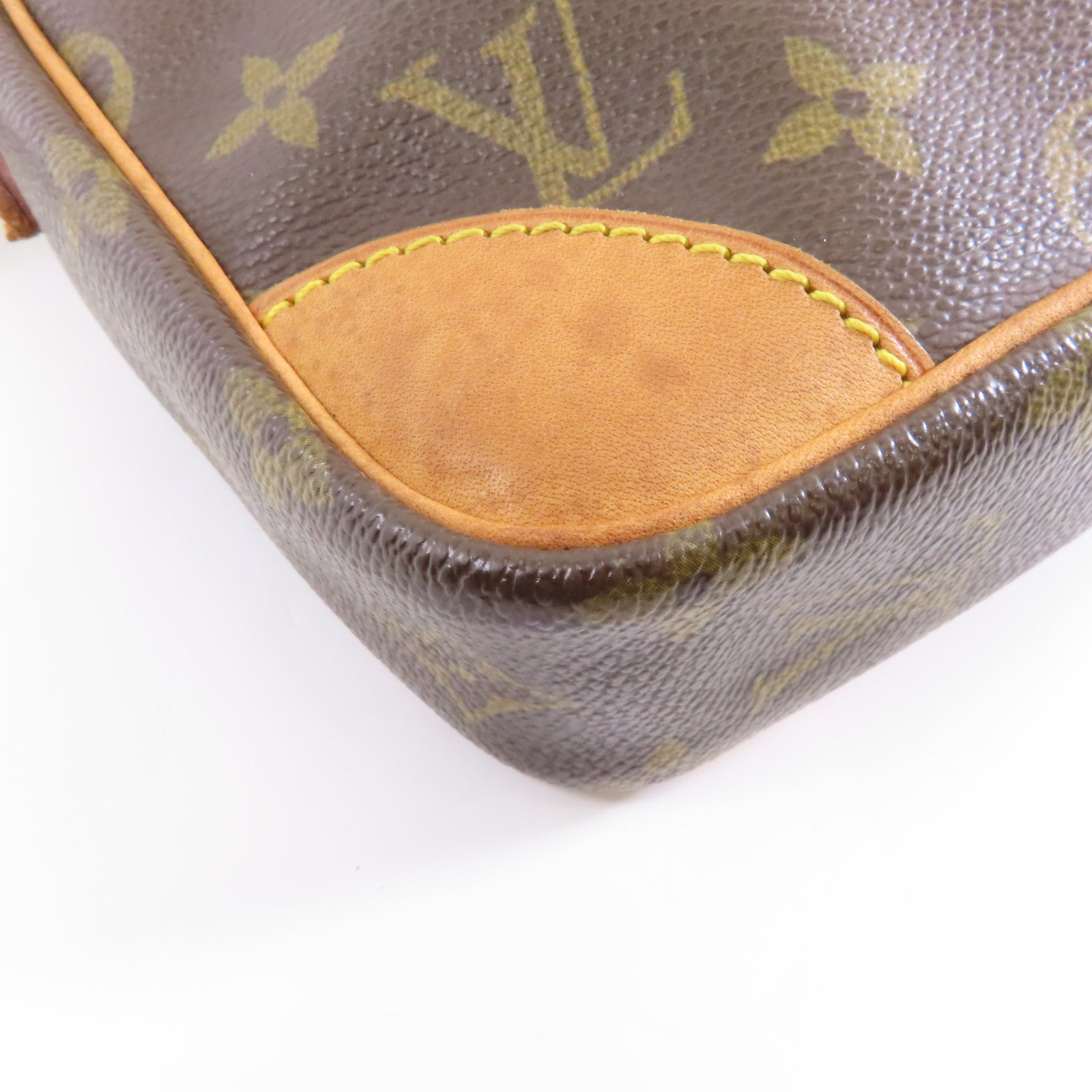 LOUIS VUITTON Monogram Danube金扣肩背袋啡色