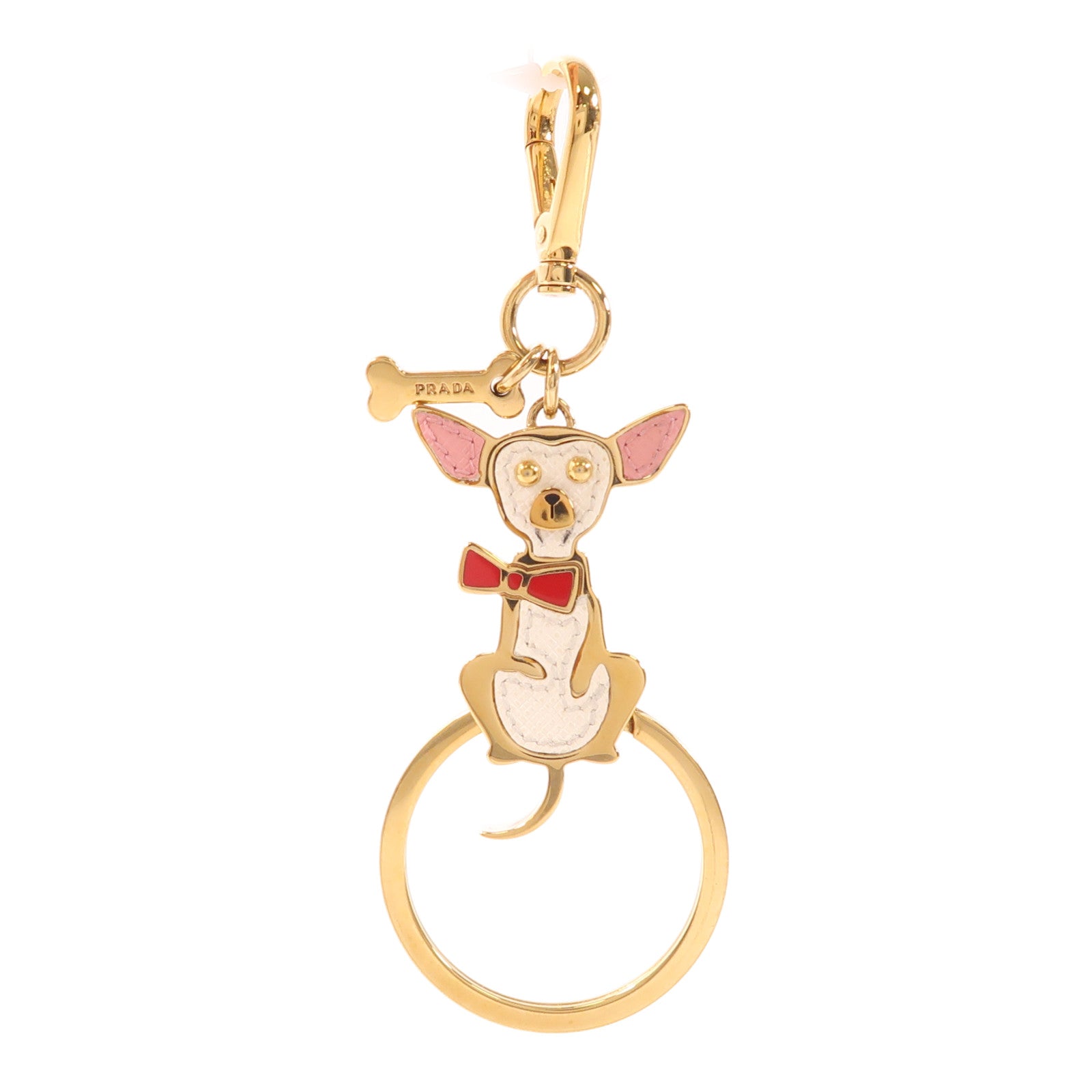 PRADA 金屬Key Charm鑰匙扣