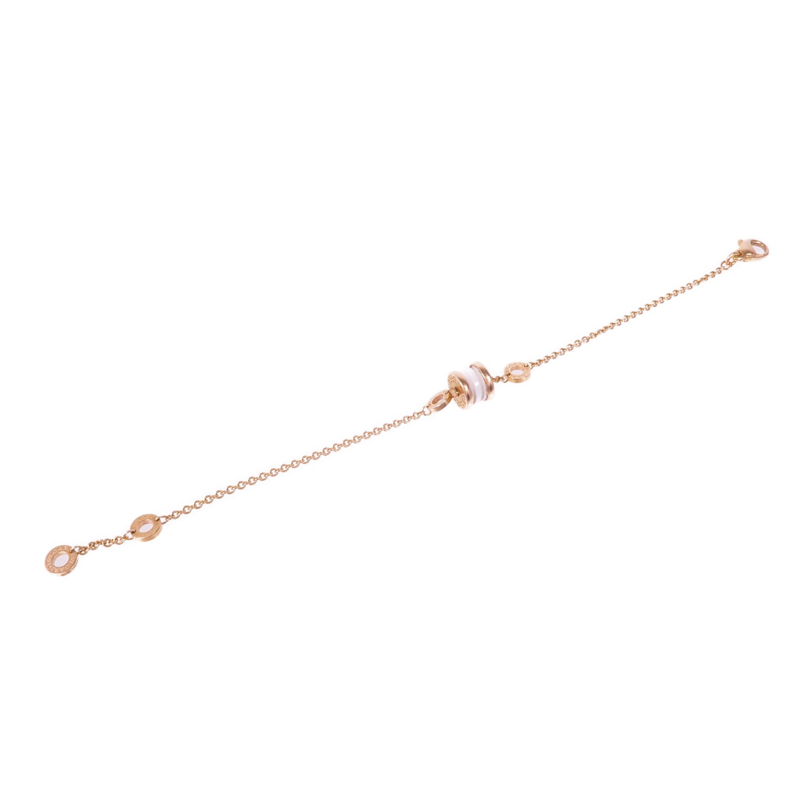 BVLGARI 18K玫瑰金B-zero1 Bracelet手鏈