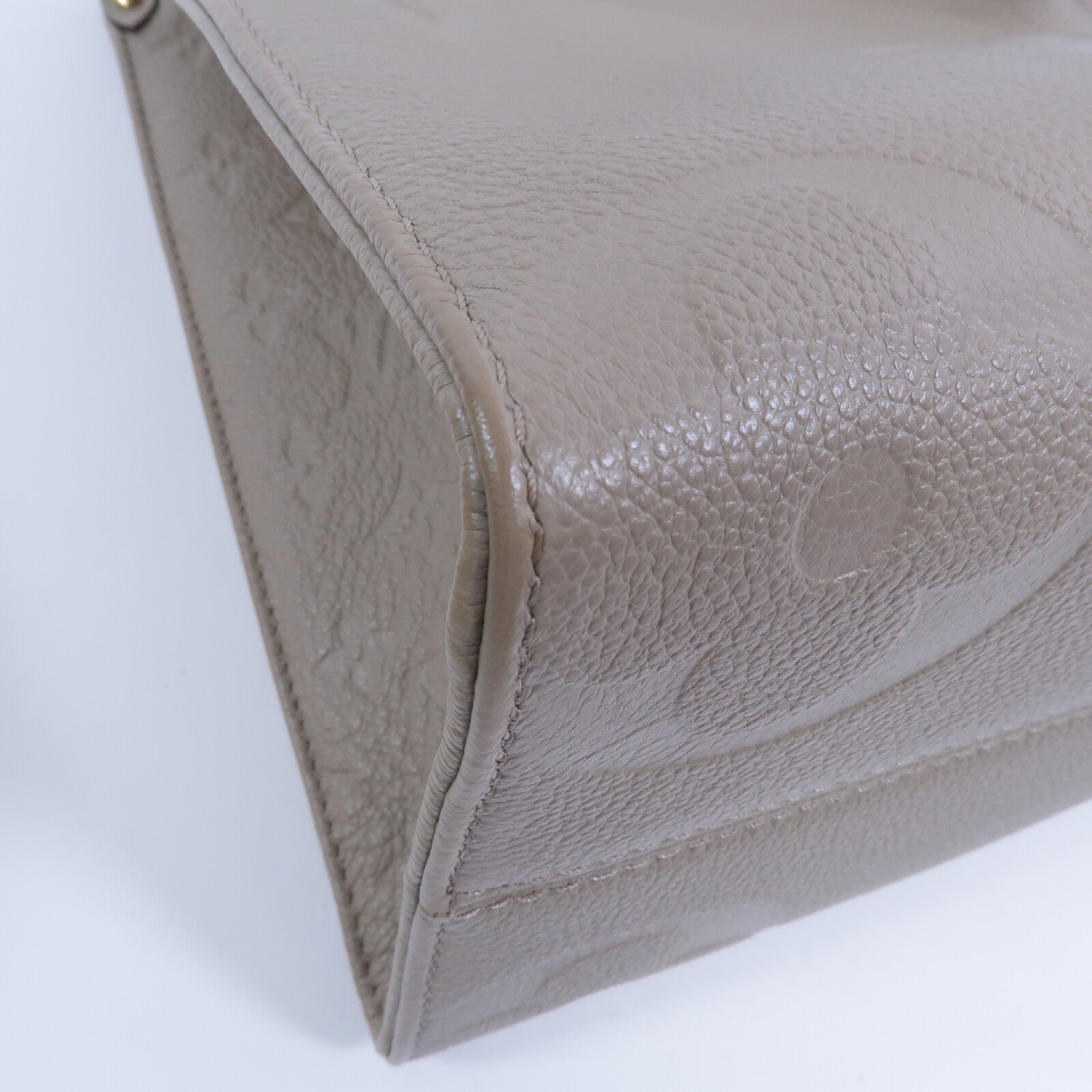 LOUIS VUITTON Monogram Empreinte On The Go MM手挽肩背兩用袋
