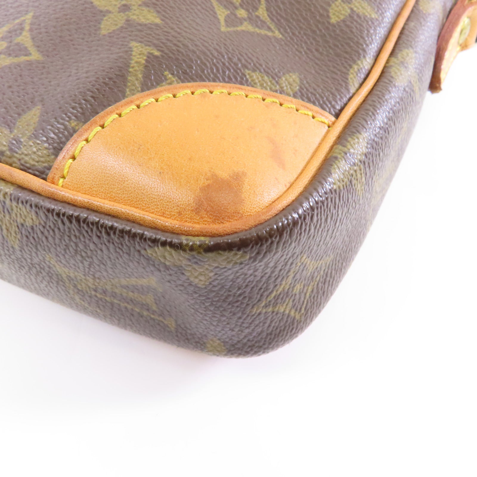 LOUIS VUITTON Monogram Danube金扣肩背袋啡色