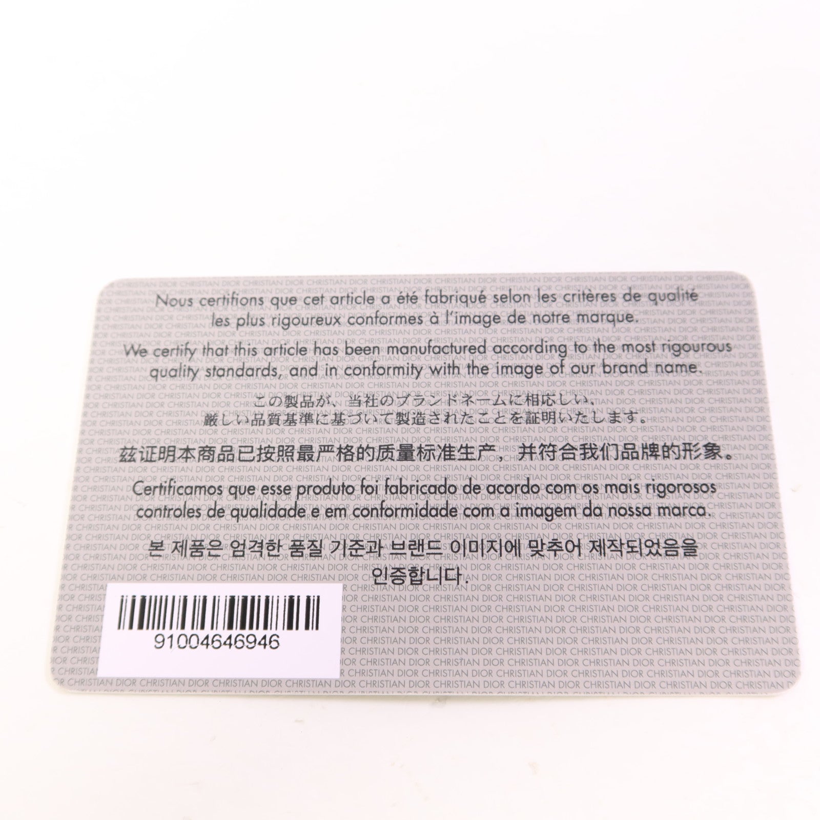 Dior 帆布Travel Nomad Pouch金扣手挽袋