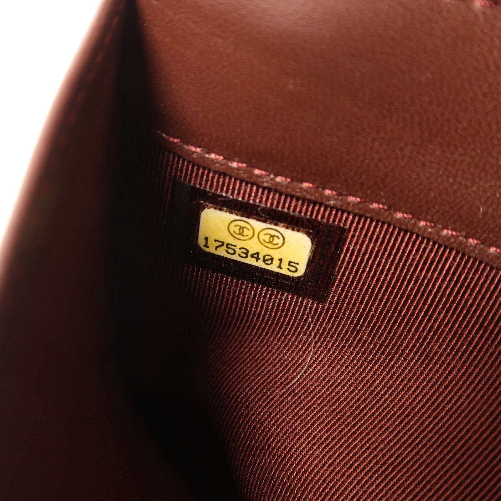 CHANEL 羊皮皮革Long Wallet銀扣長錢包