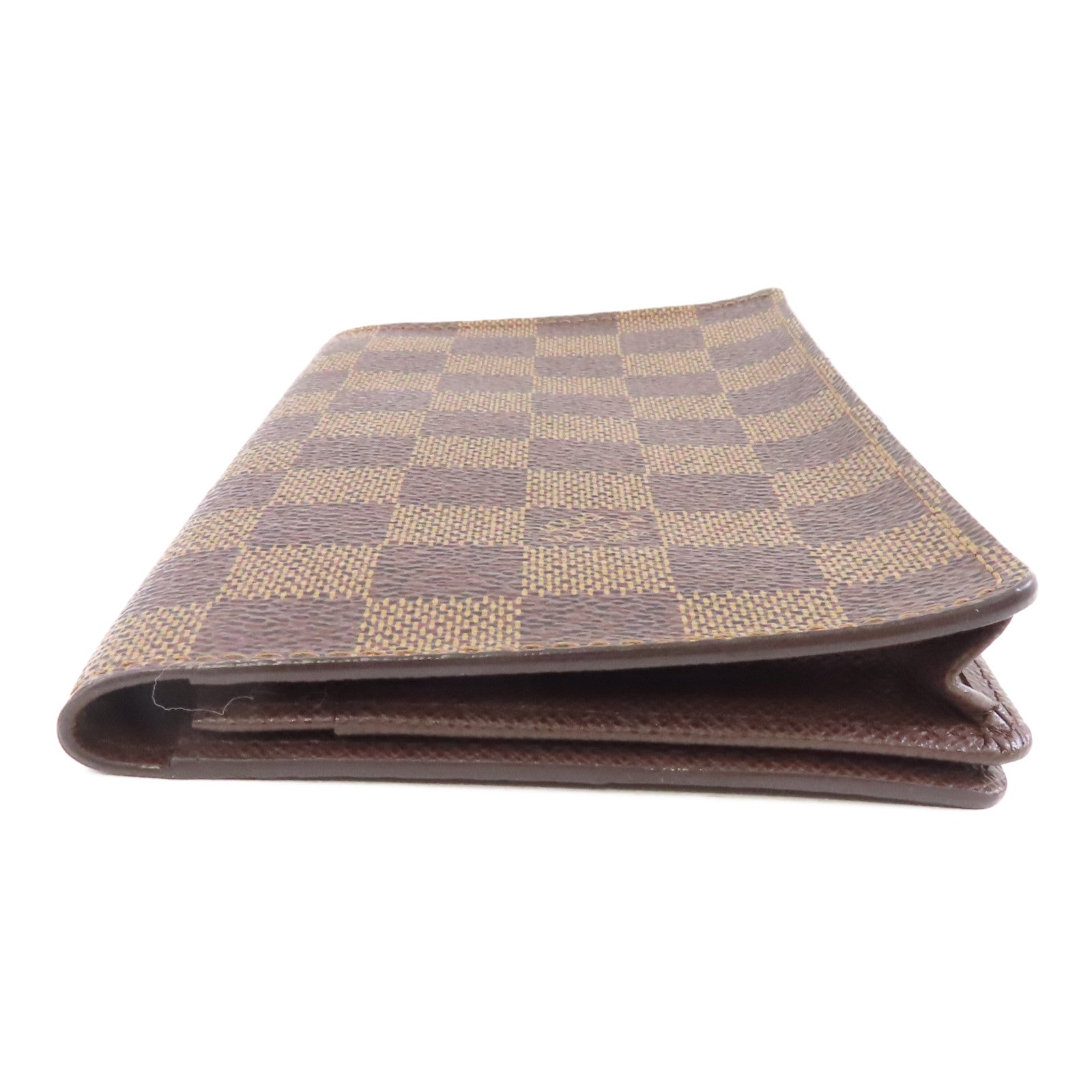 LOUIS VUITTON Damier Porte Cartes Credit長錢包啡色