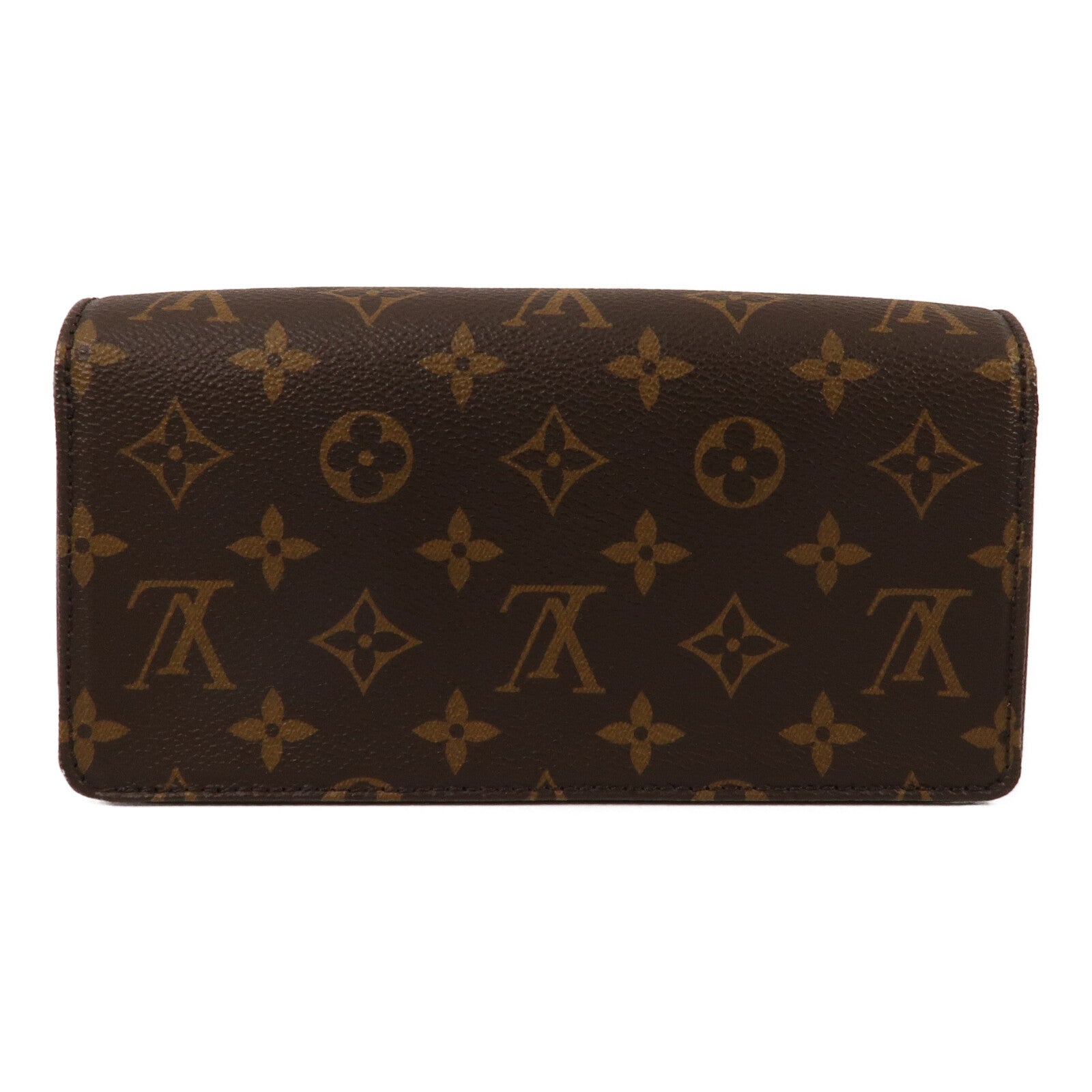 LOUIS VUITTON Monogram Wallet On Chain Lily鏈帶肩背袋
