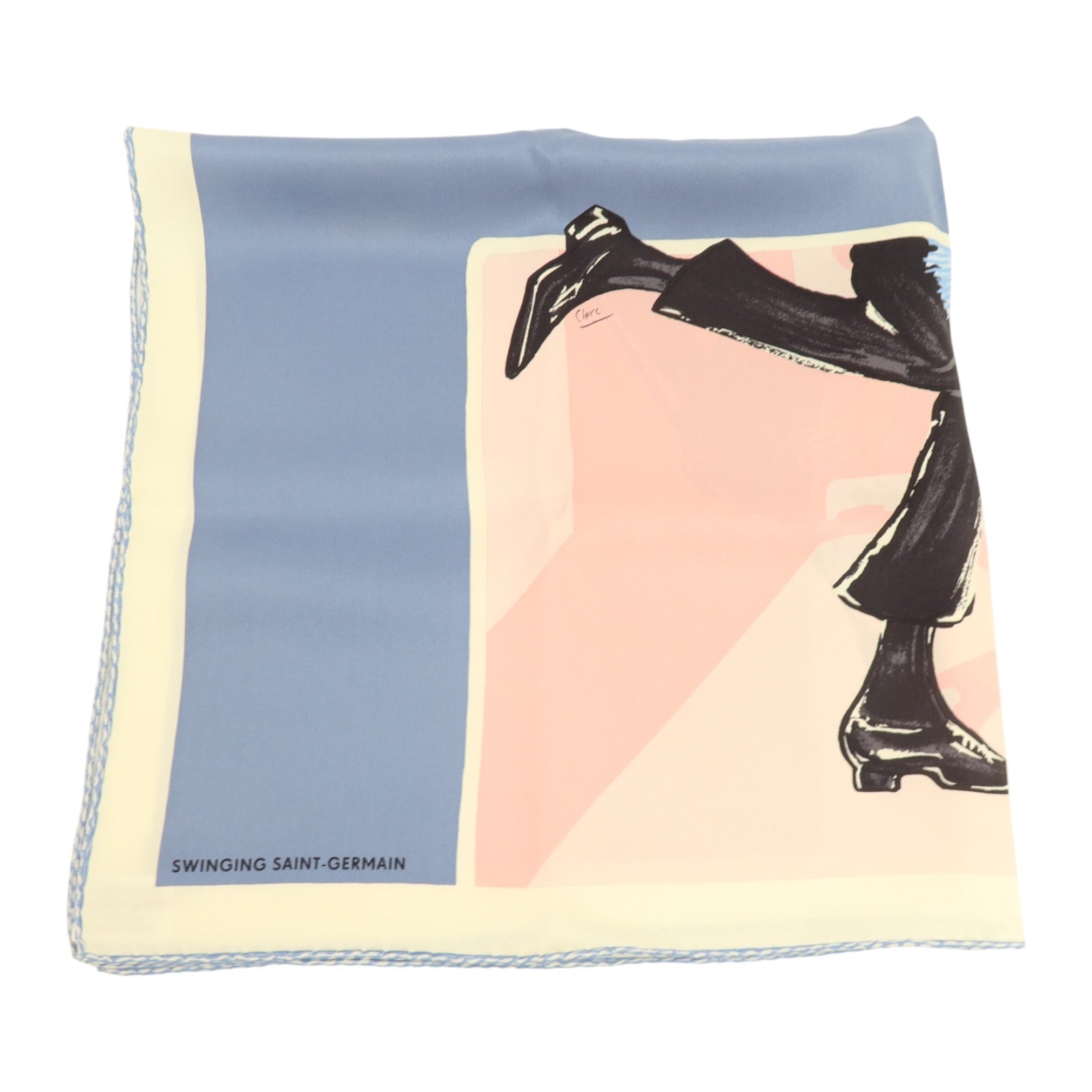 HERMES 絲質Scarf 65x65cm絲巾