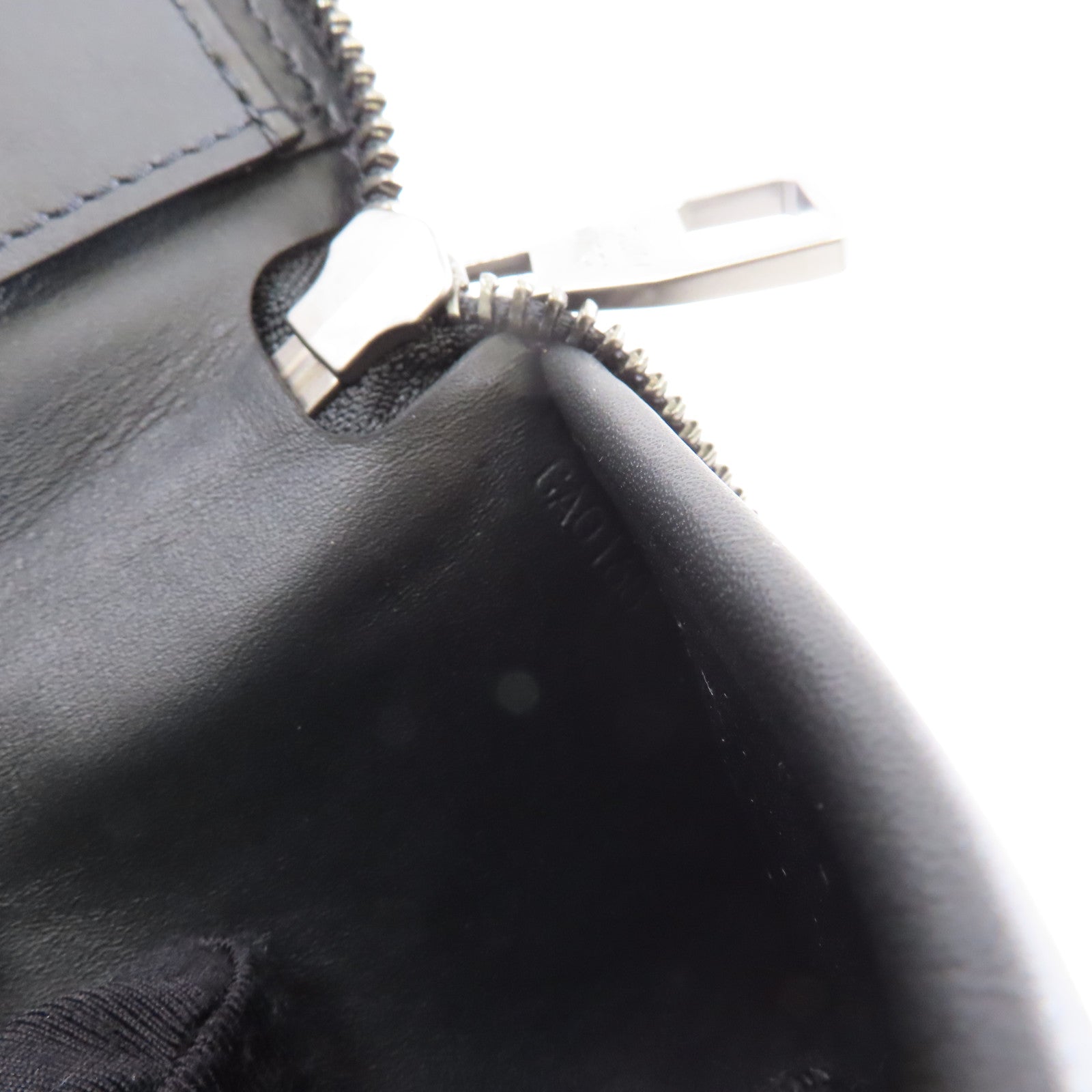 LOUIS VUITTON Damier Infini Zippy Long Wallet銀扣長錢包黑色