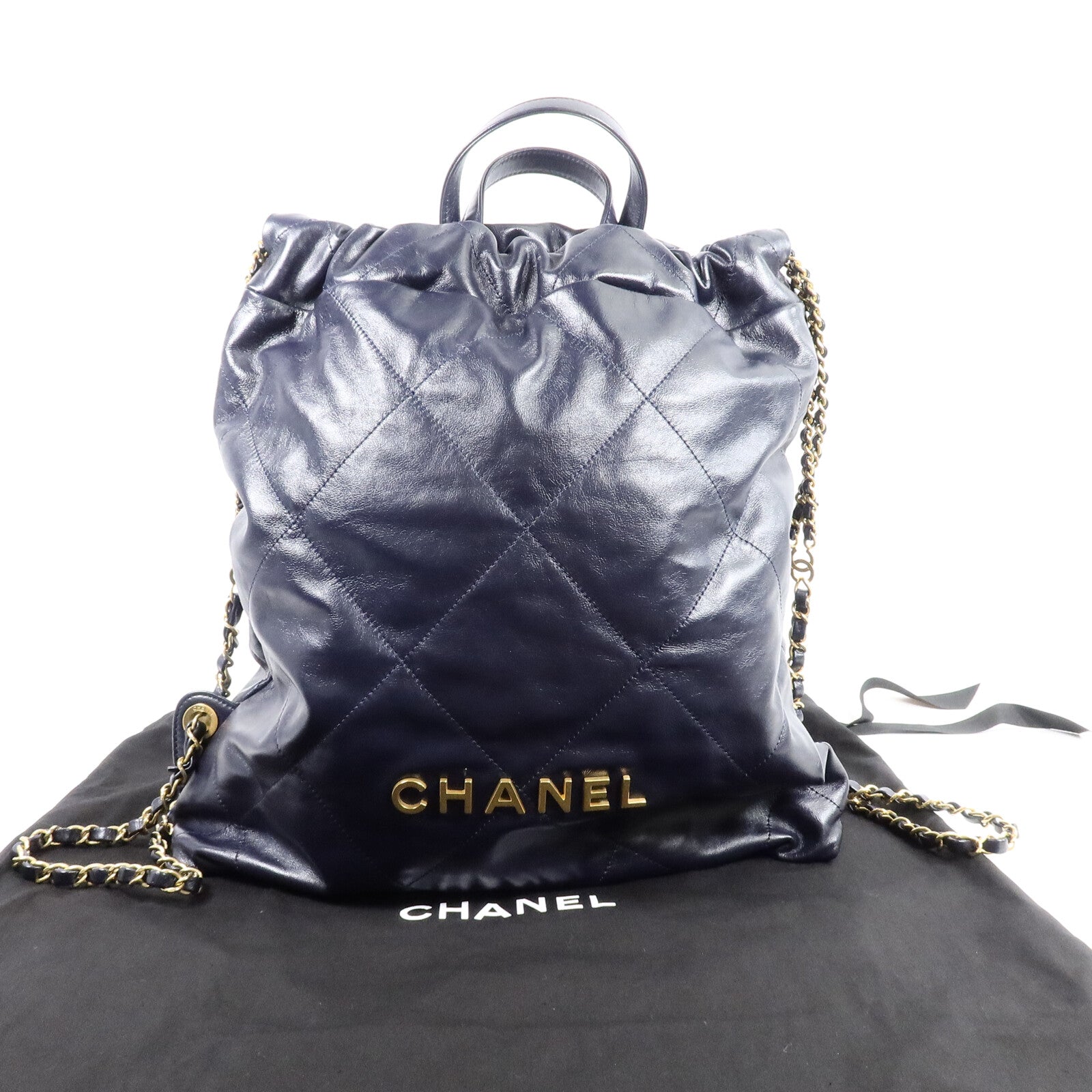 CHANEL 牛皮皮革Chanel 22 Backpack肩背袋