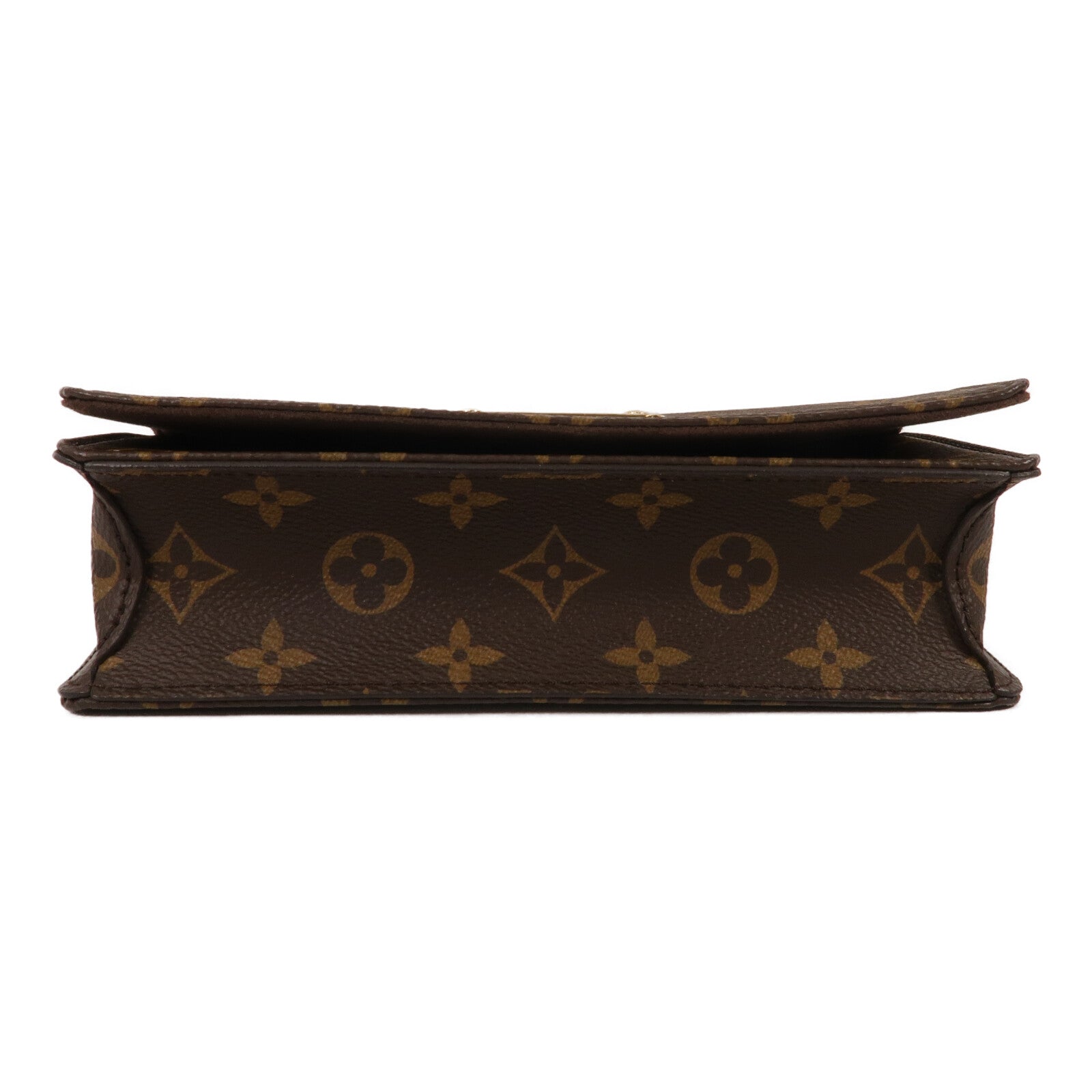 LOUIS VUITTON Monogram Wallet On Chain Lily鏈帶肩背袋
