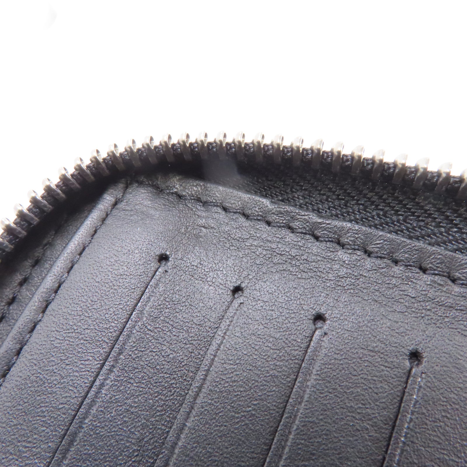 LOUIS VUITTON Damier Infini Zippy Long Wallet銀扣長錢包黑色