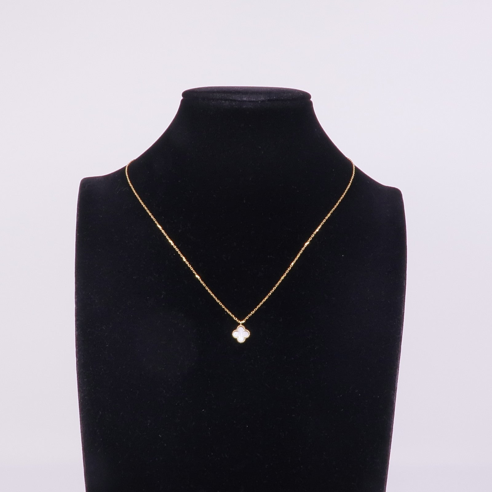 Van Cleef & Arpels 18K黃金Sweet Alhambra項鍊