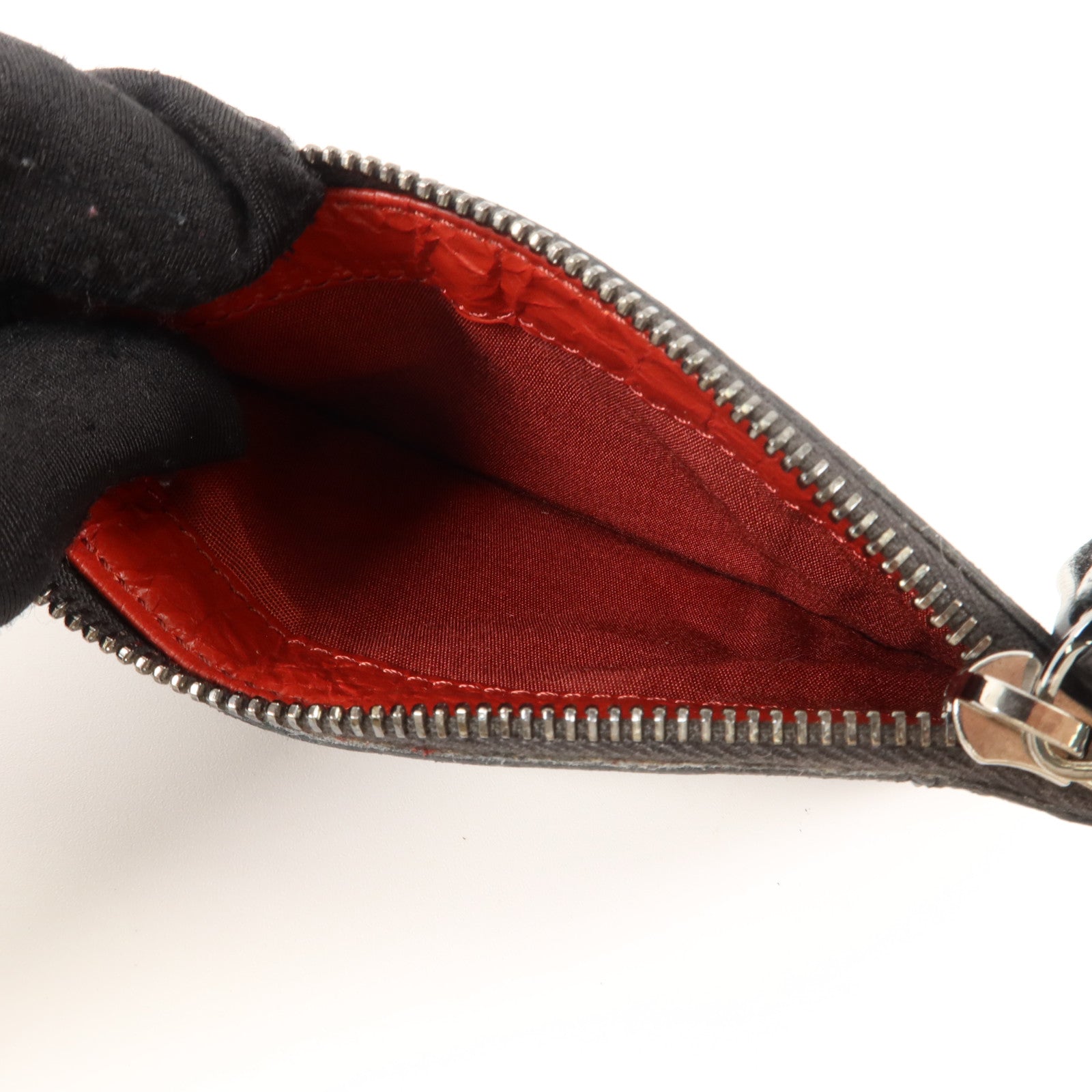 Valentino 牛皮皮革Rockstud Spike Card Case卡片套