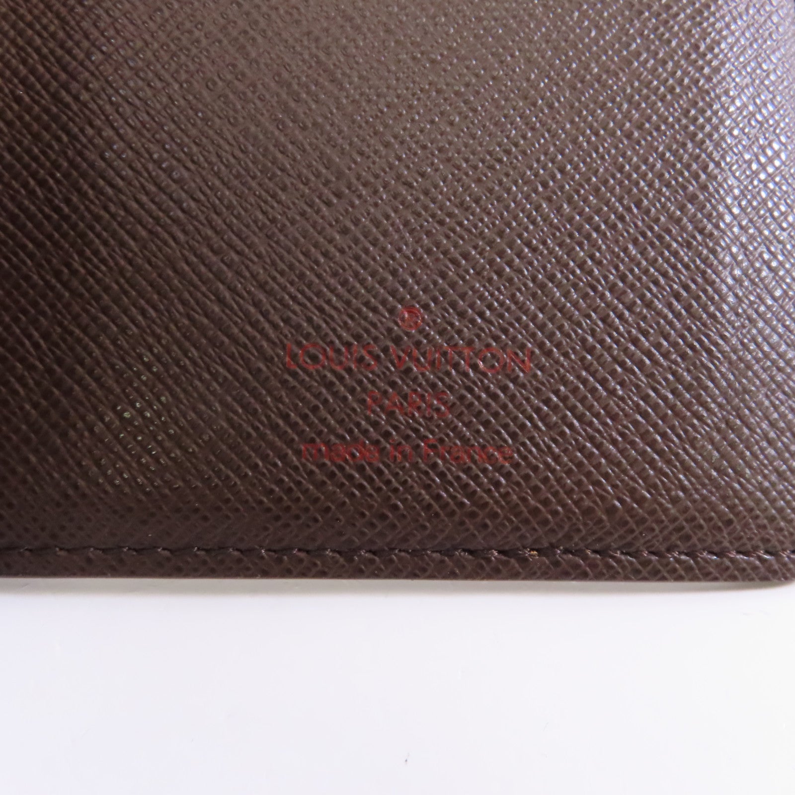 LOUIS VUITTON Damier Porte Cartes Credit長錢包啡色