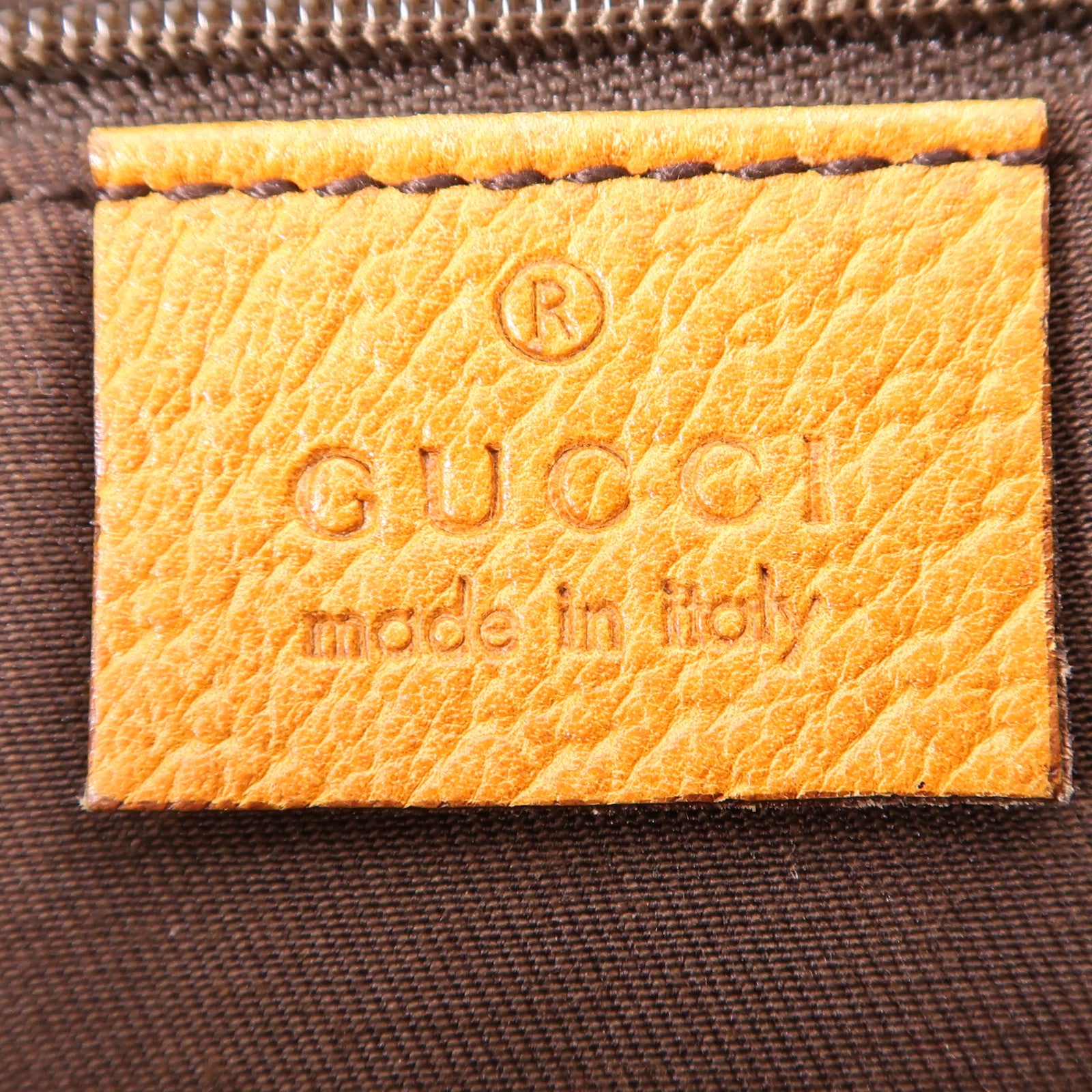 GUCCI GG GHW Shoulder Bag 131326 Canvas Brown