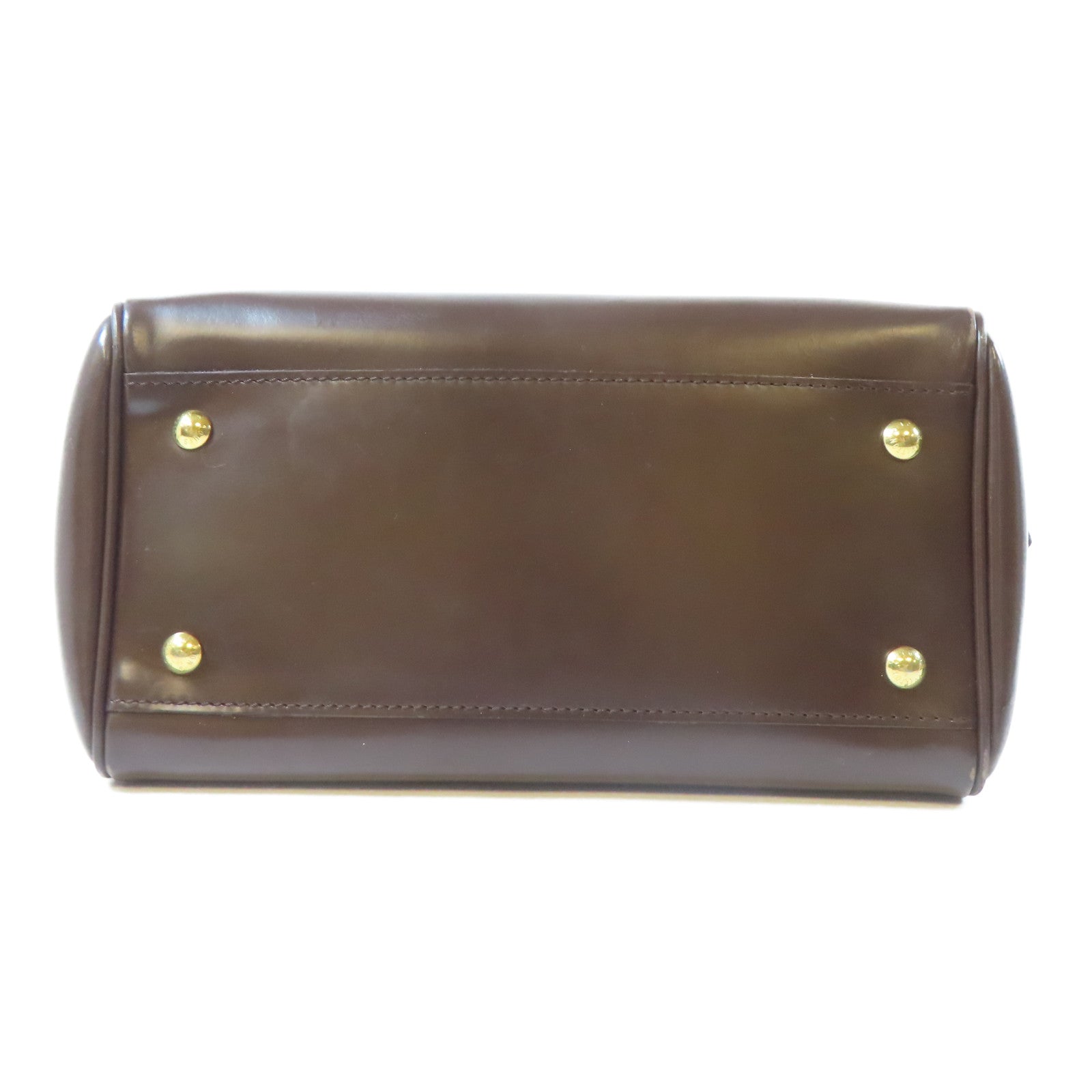 LOUIS VUITTON 【激減優惠】Damier Ebene Knightsbridge金扣手挽袋啡色