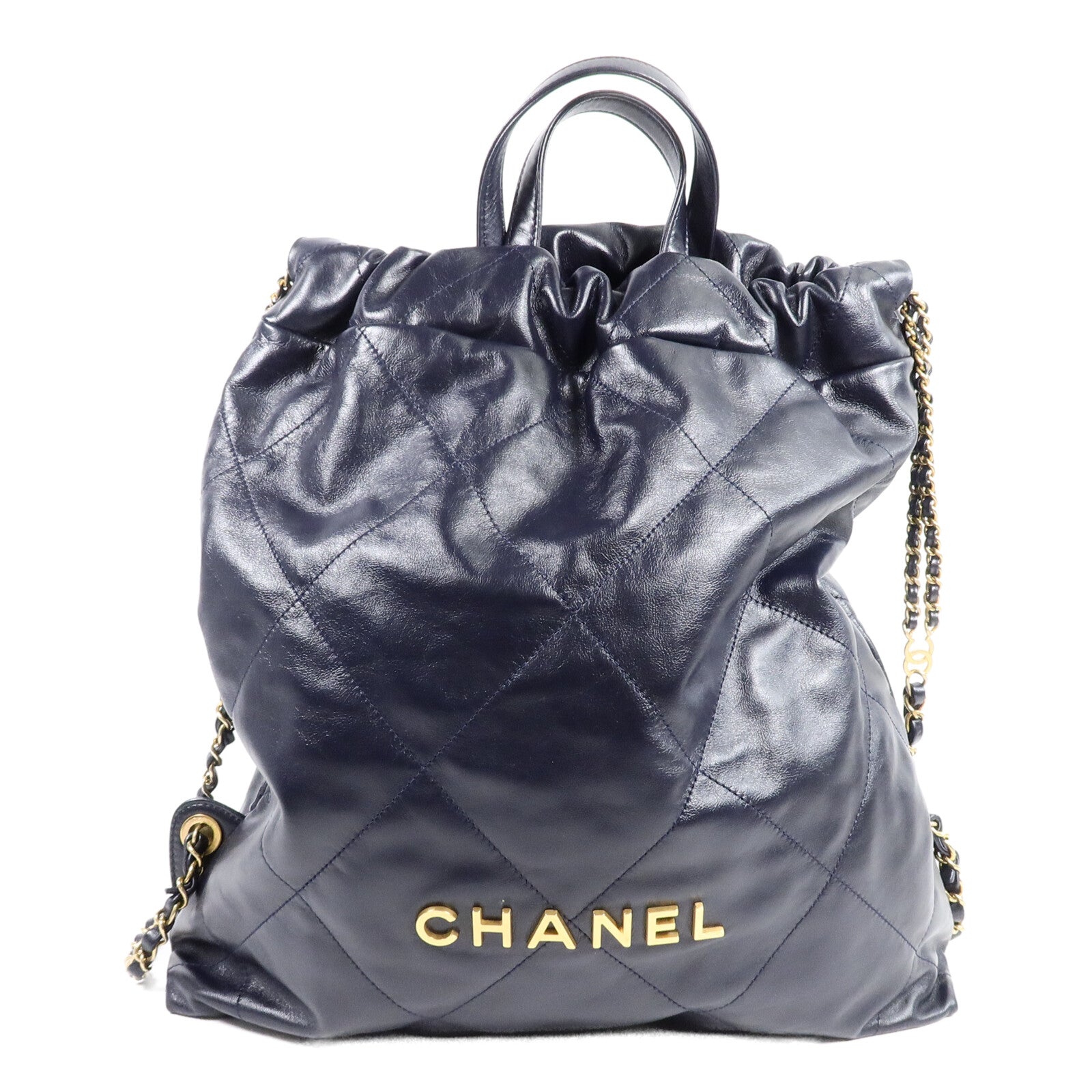 CHANEL 牛皮皮革Chanel 22 Backpack肩背袋