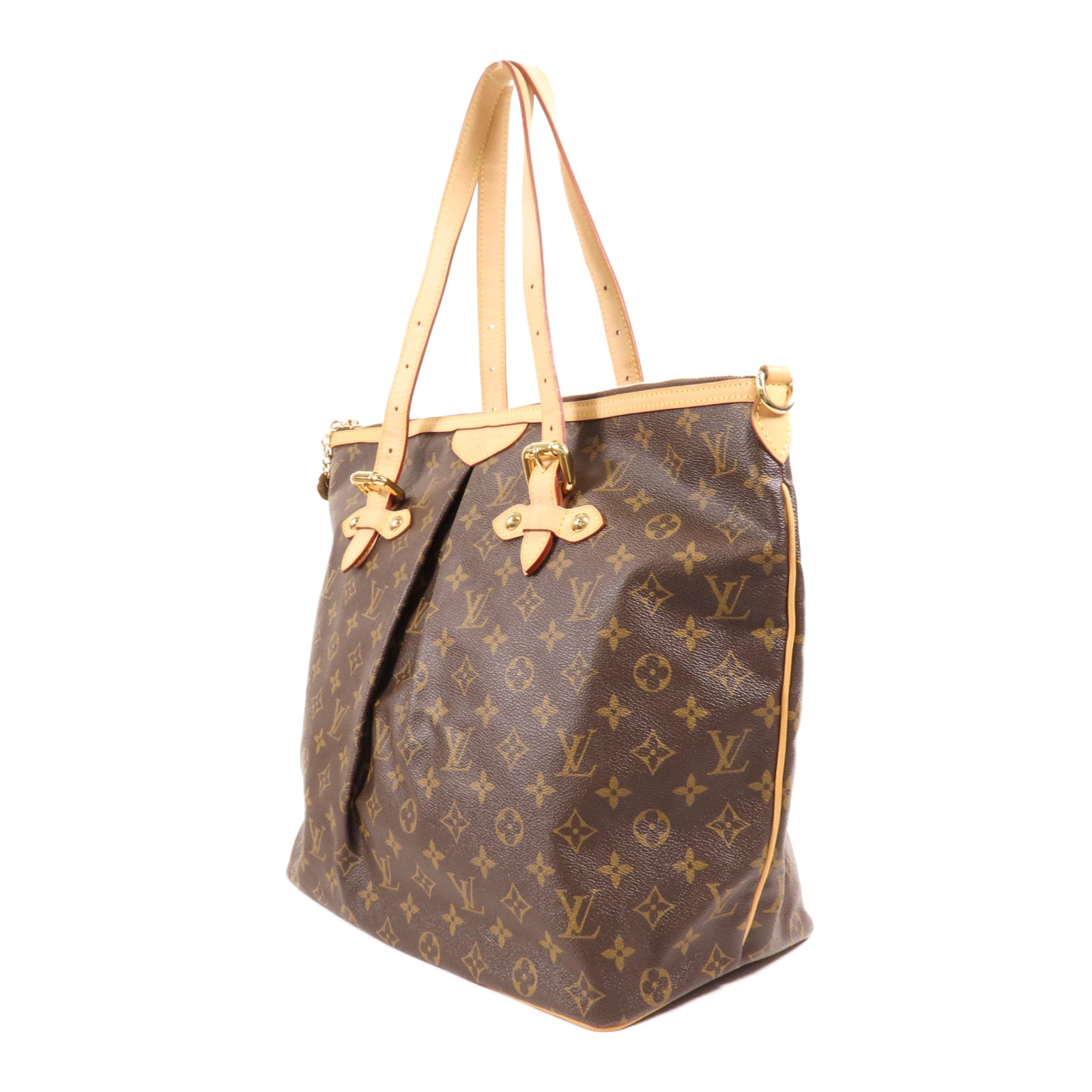 LOUIS VUITTON Monogram Palermo GM金扣手挽肩背兩用袋