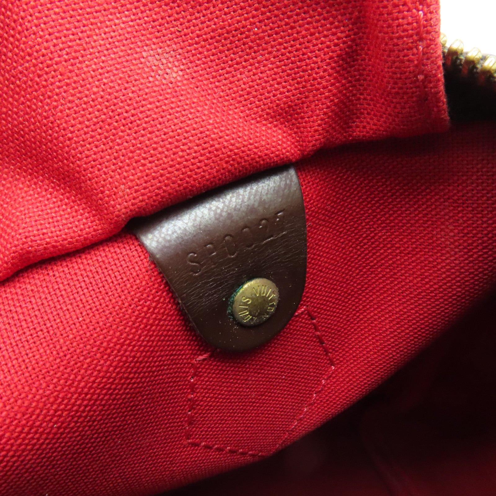 LOUIS VUITTON 【激減優惠】Damier Speedy 25金扣手挽袋啡色