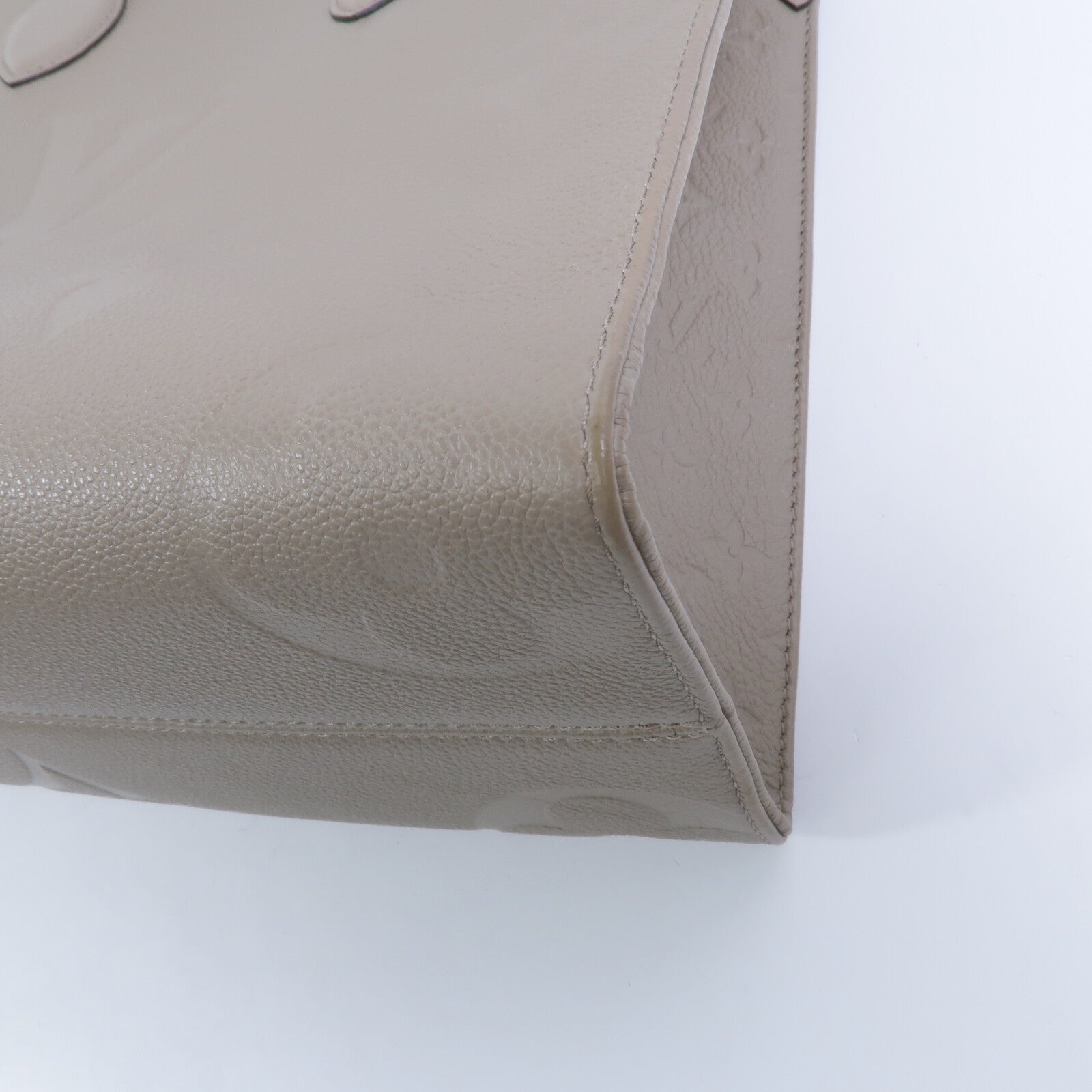 LOUIS VUITTON Monogram Empreinte On The Go MM手挽肩背兩用袋