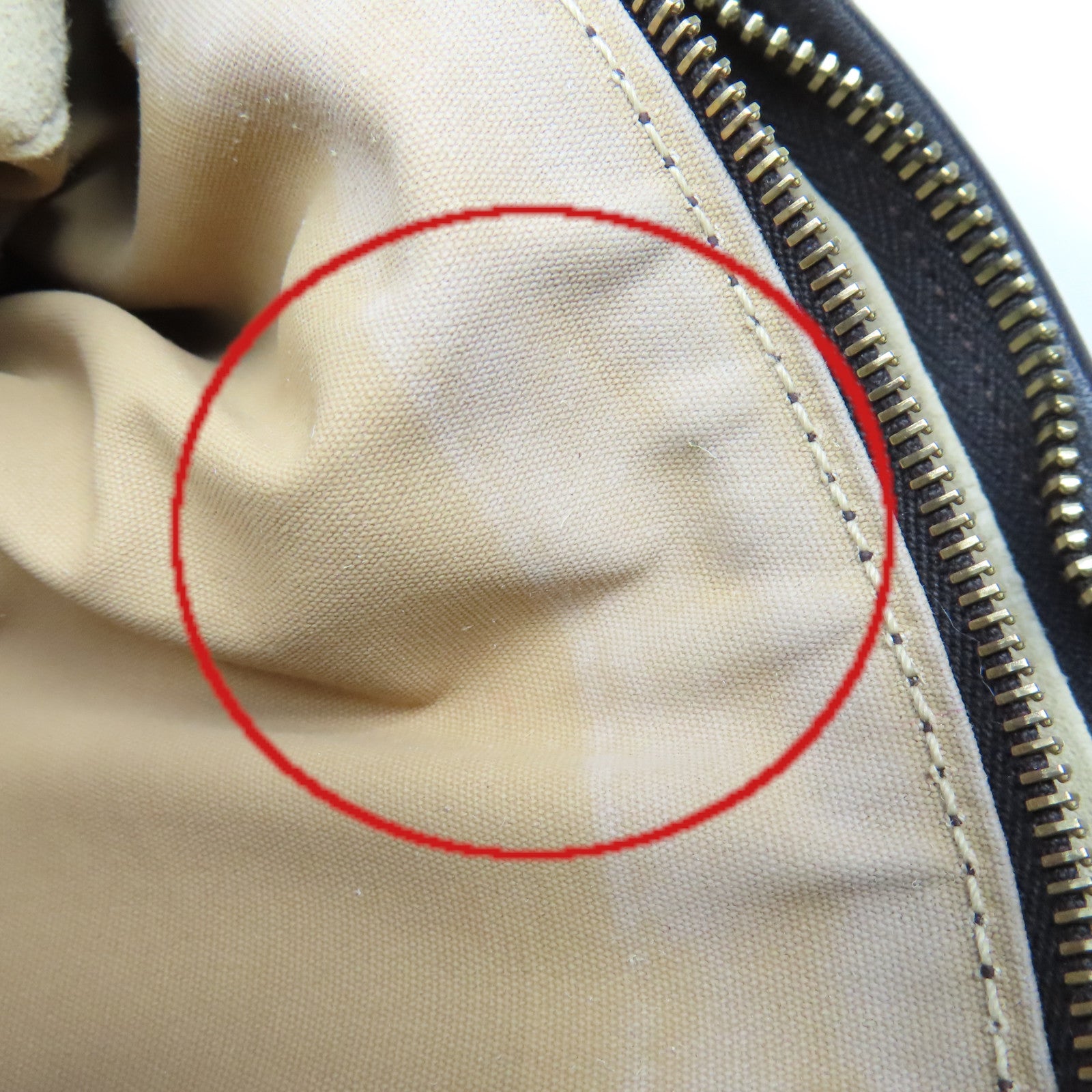 BOTTEGA VENETA 織紋皮革Hand Bag手挽袋啡色