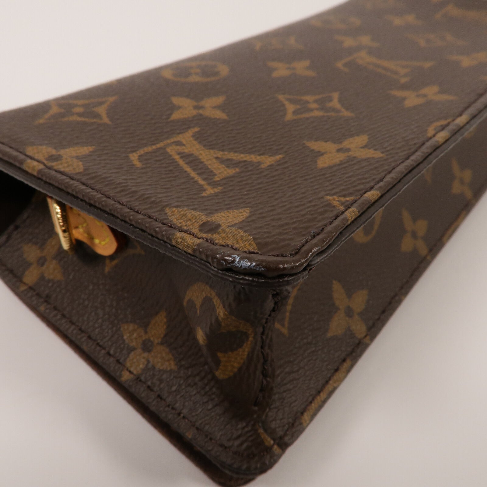 LOUIS VUITTON Monogram Wallet On Chain Lily鏈帶肩背袋