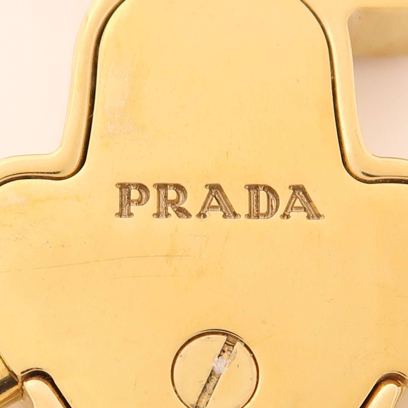 PRADA 金屬Key Charm鑰匙扣