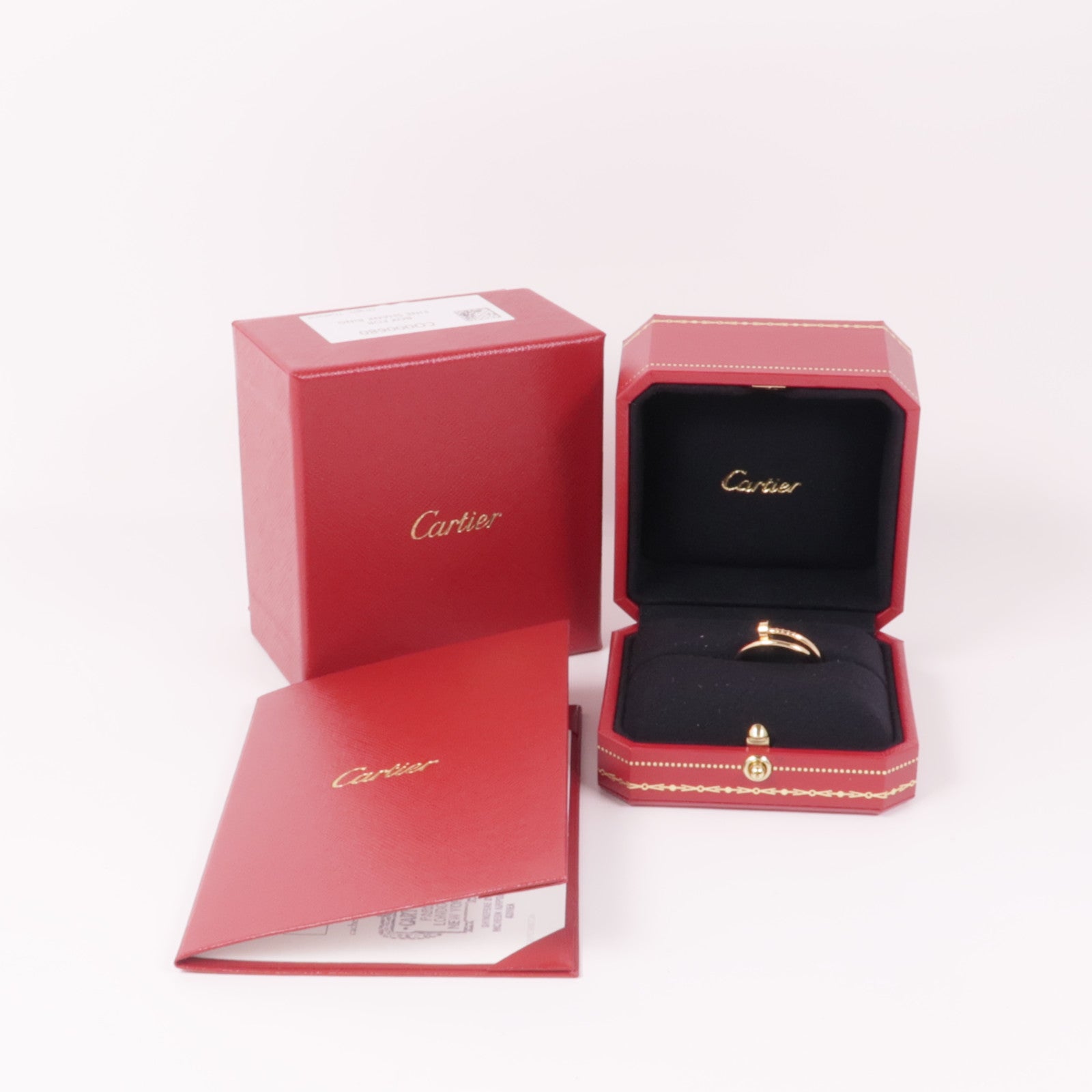 CARTIER 18K玫瑰金Juste Un Clou Ring戒指Cartier#55/US#8