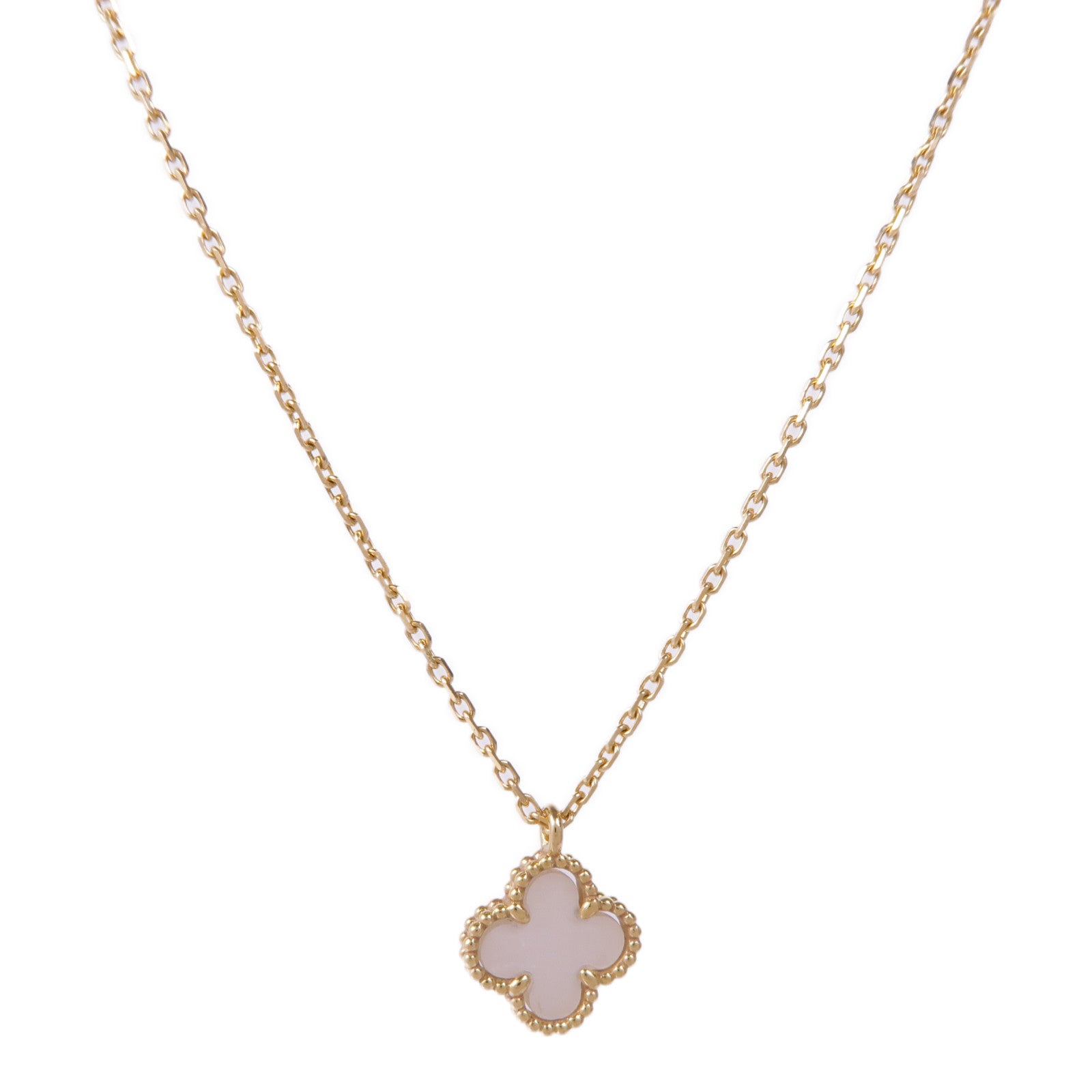 Van Cleef & Arpels 18K黃金Sweet Alhambra項鍊