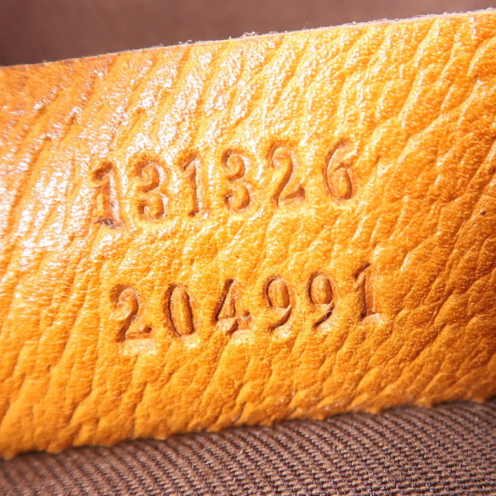 GUCCI GG GHW Shoulder Bag 131326 Canvas Brown