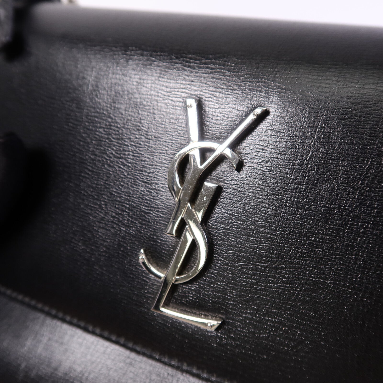 SAINT LAURENT 牛皮皮革Sunset Medium鏈帶肩背袋