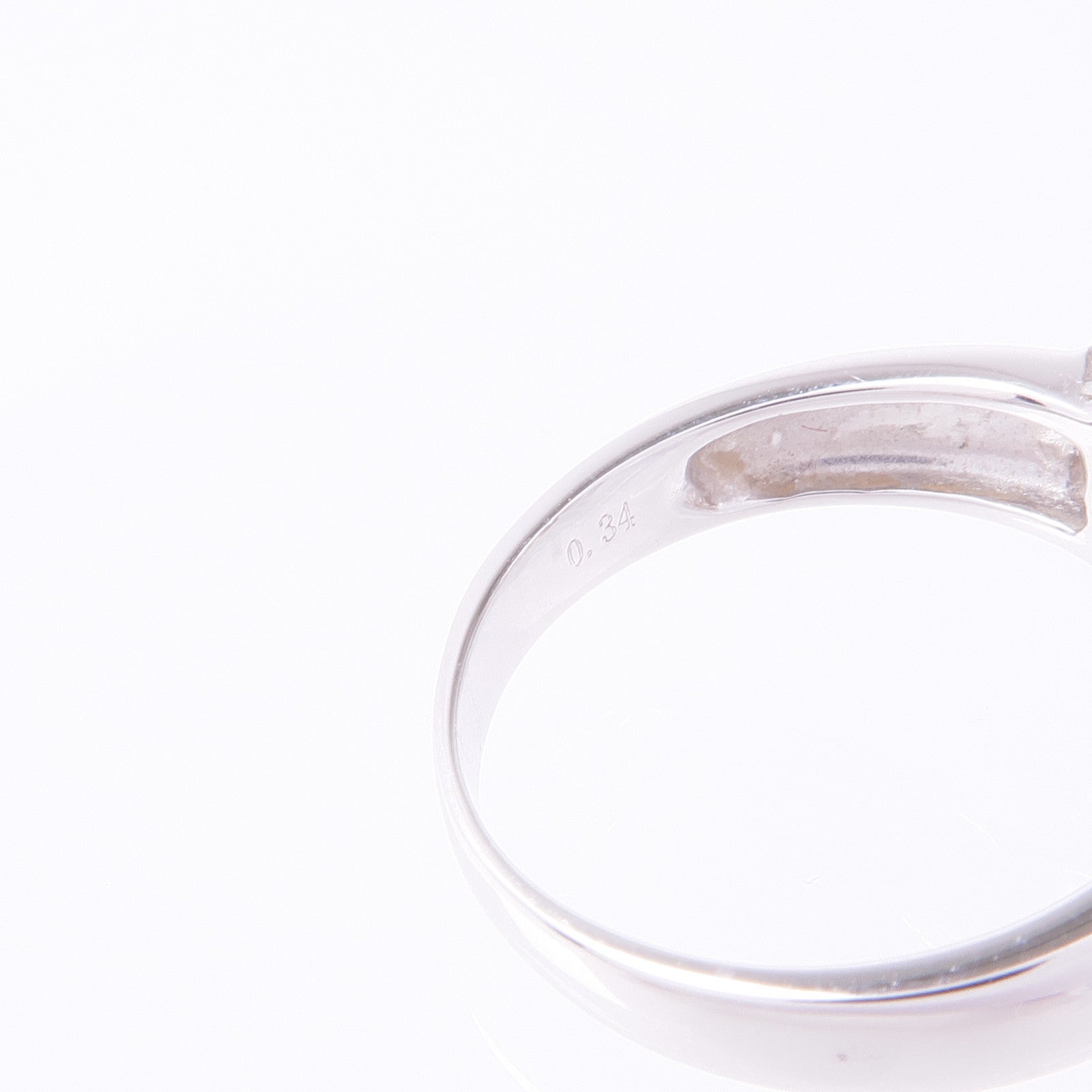 JEWELRY 18K白金Pearl Diamond Ring珍珠鑽石戒指US#6