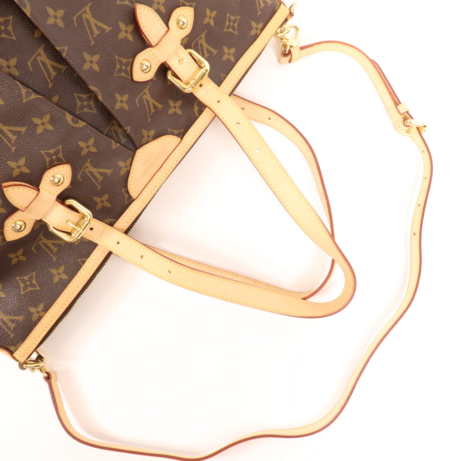 LOUIS VUITTON Monogram Palermo GM金扣手挽肩背兩用袋