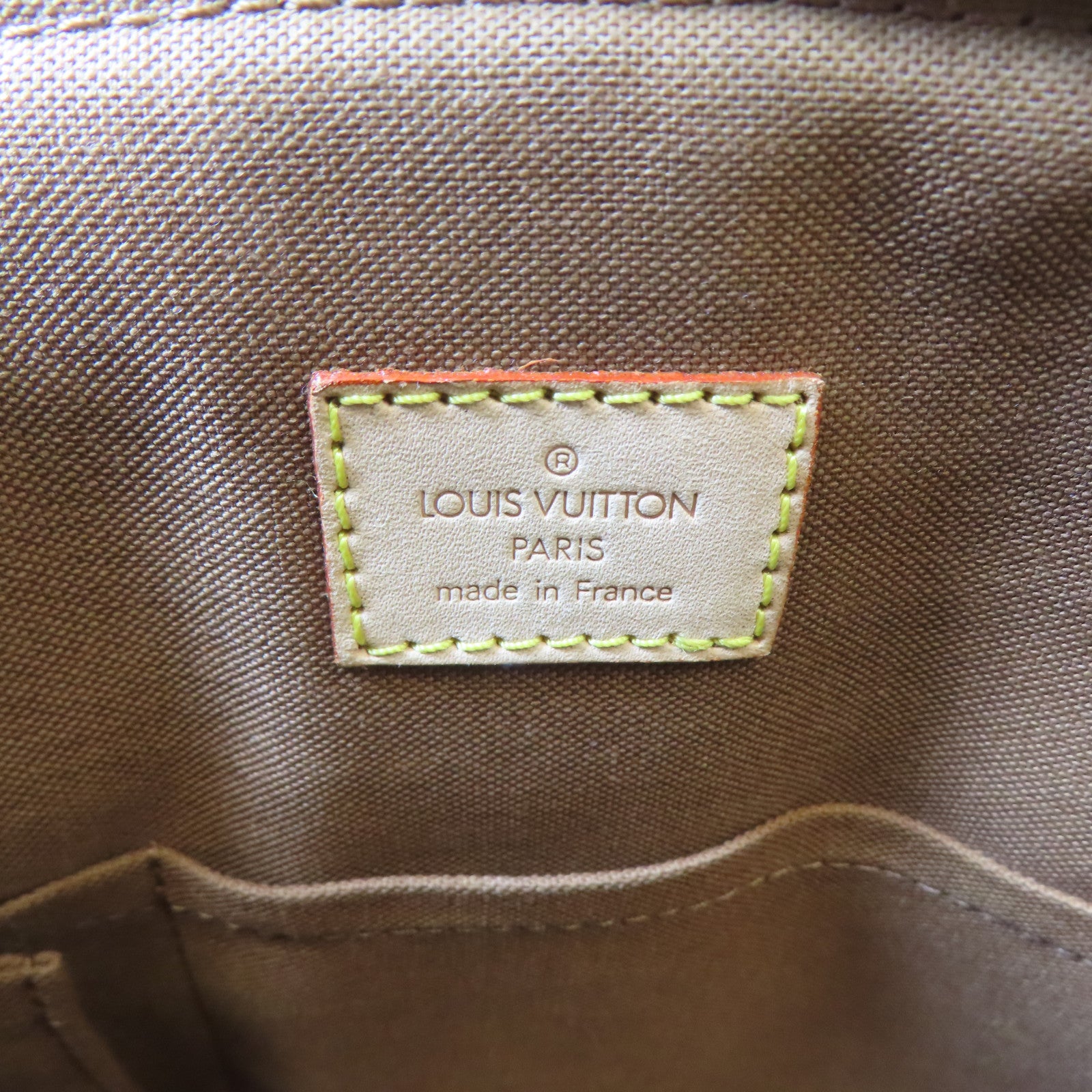 LOUIS VUITTON Monogram Tivoli GM金扣肩背袋啡色