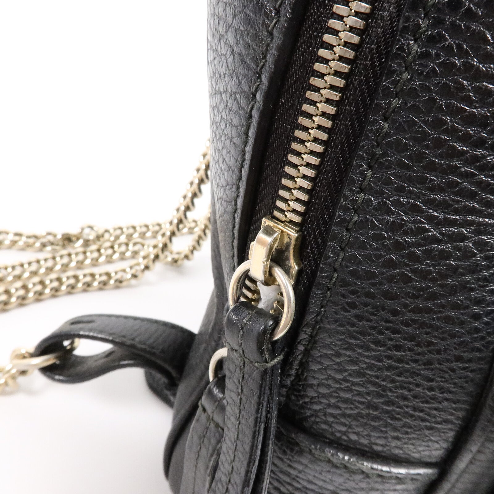 GUCCI 牛皮皮革Soho Backpack背包