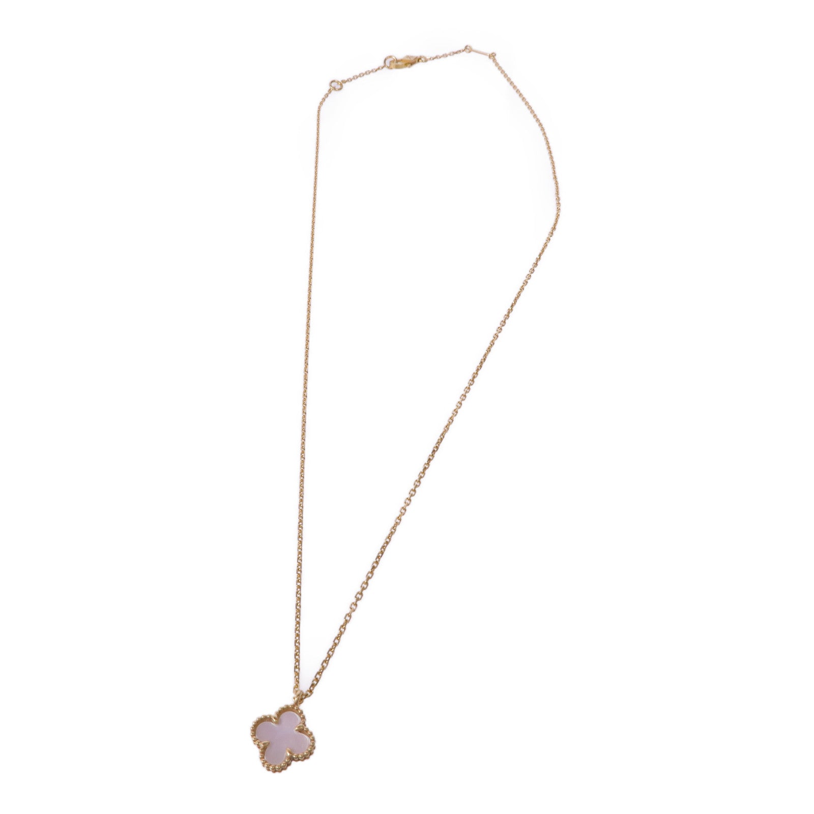 Van Cleef & Arpels 18K黃金Sweet Alhambra項鍊