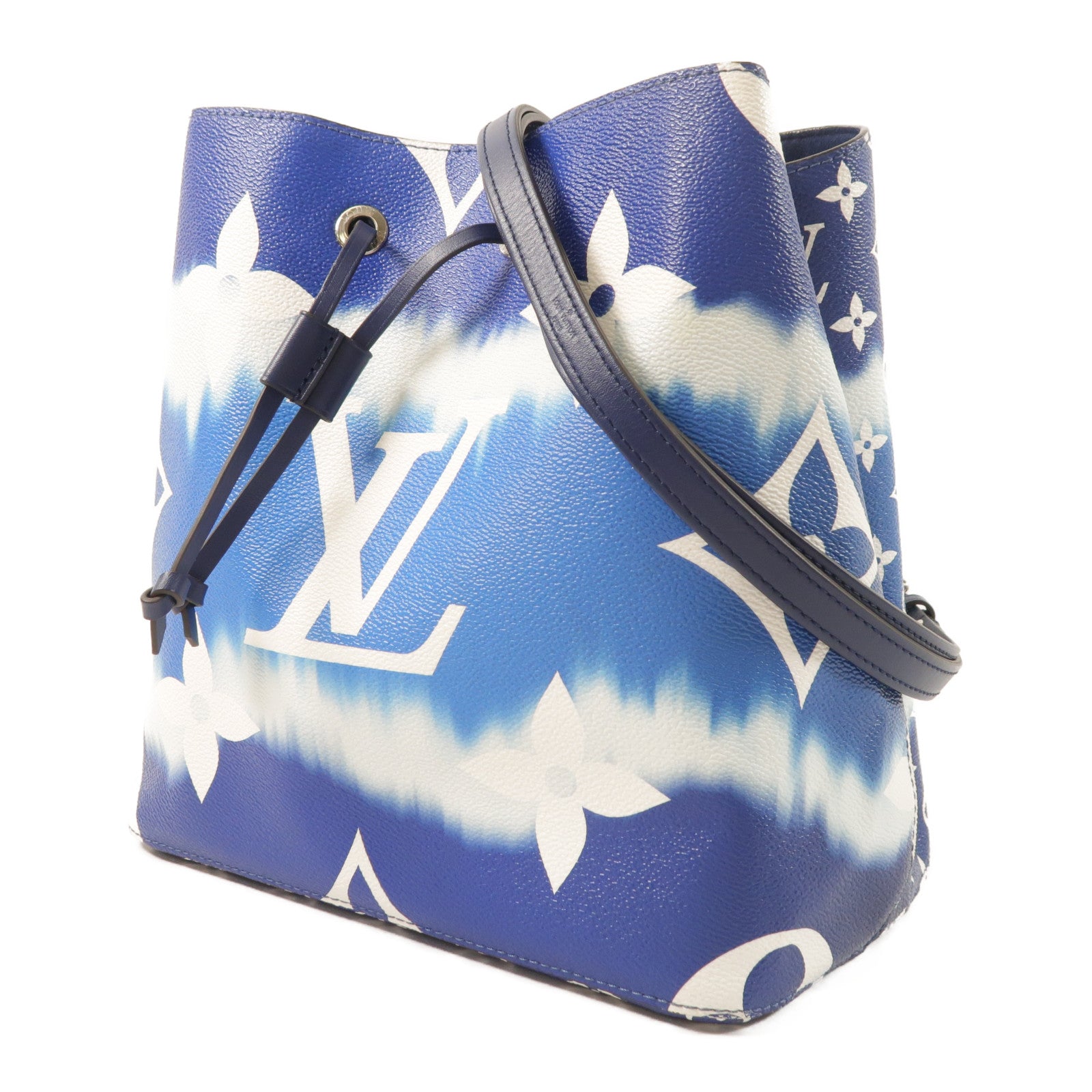 LOUIS VUITTON Monogram Escale NeoNoe MM銀扣肩背袋