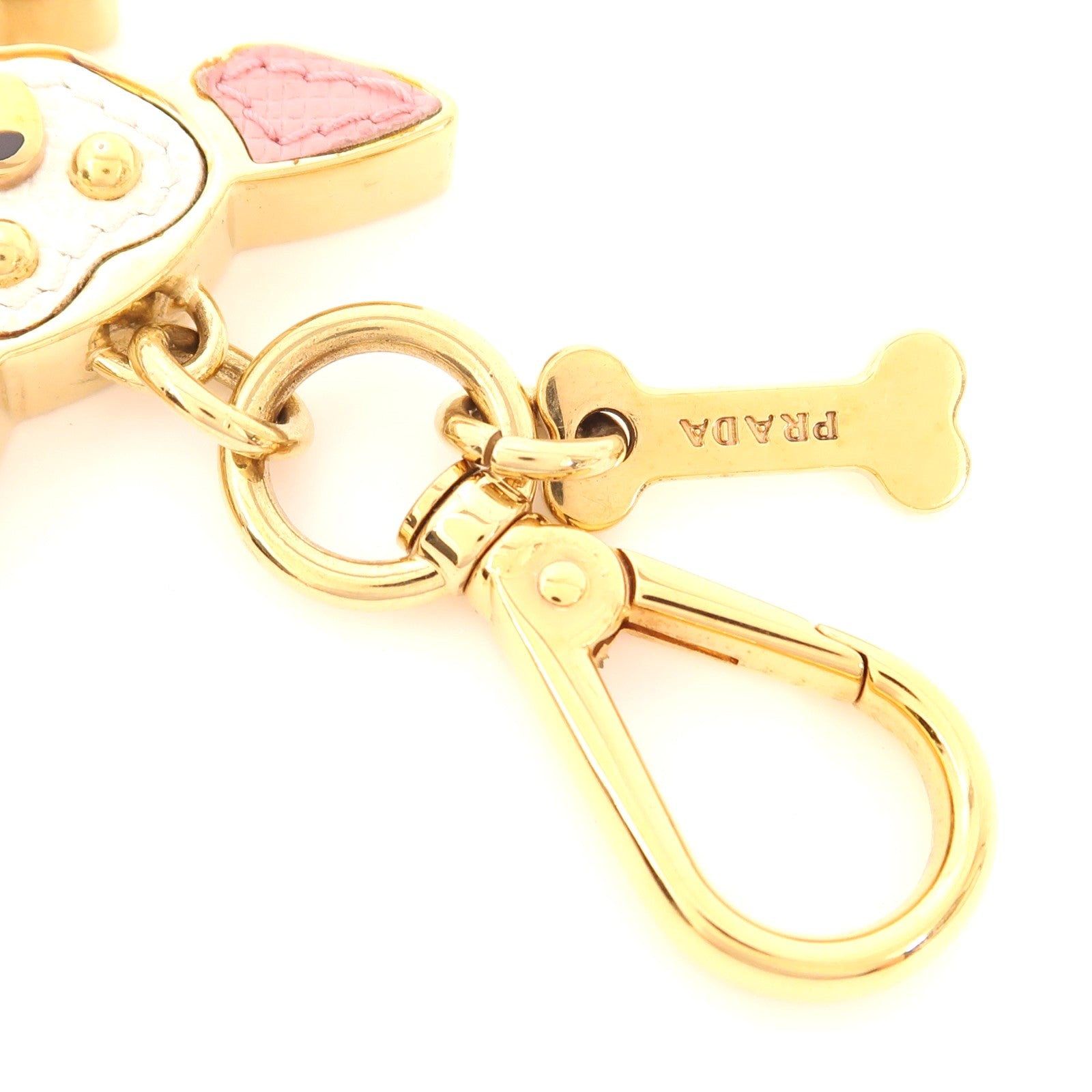 PRADA 金屬Key Charm鑰匙扣