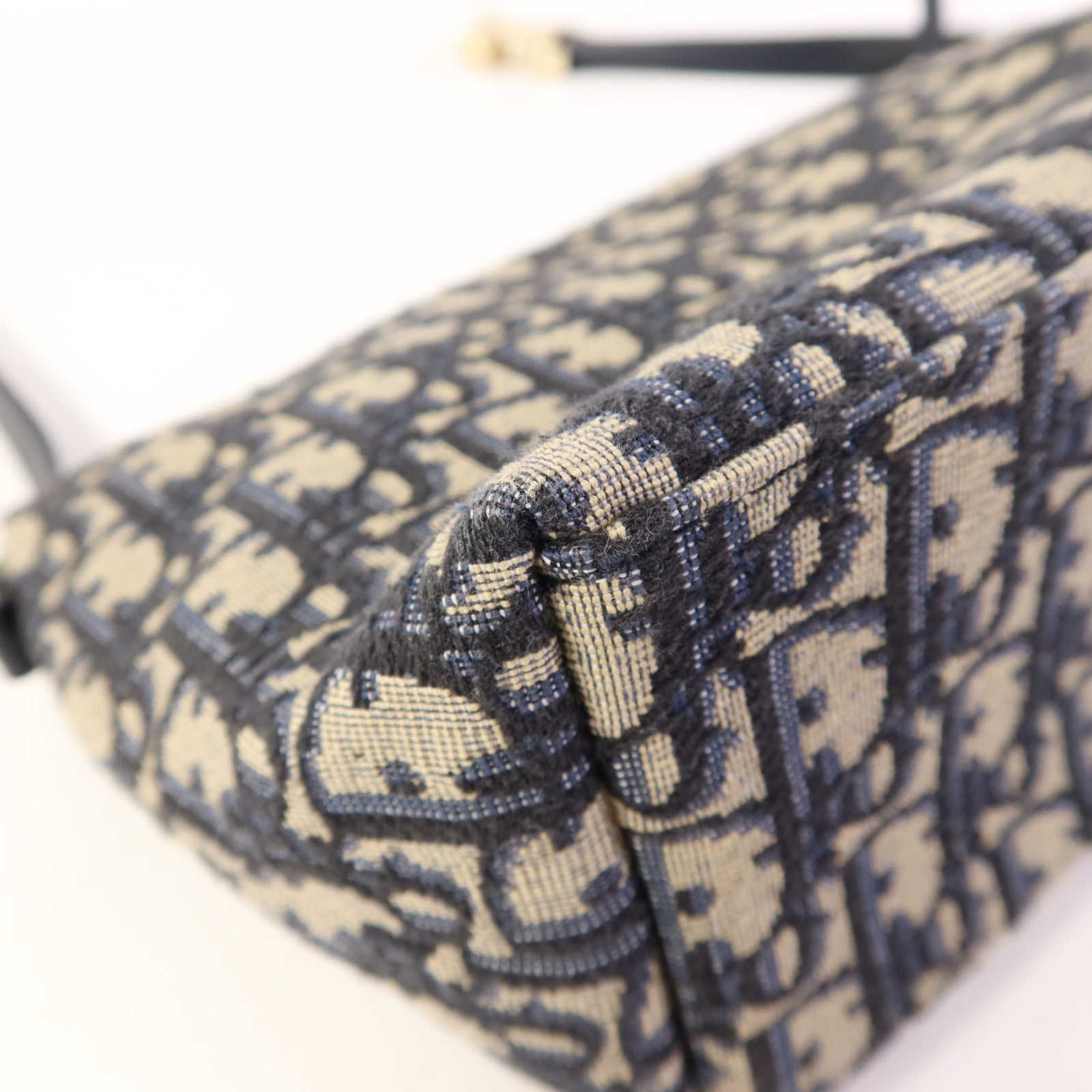 Dior 帆布Travel Nomad Pouch金扣手挽袋