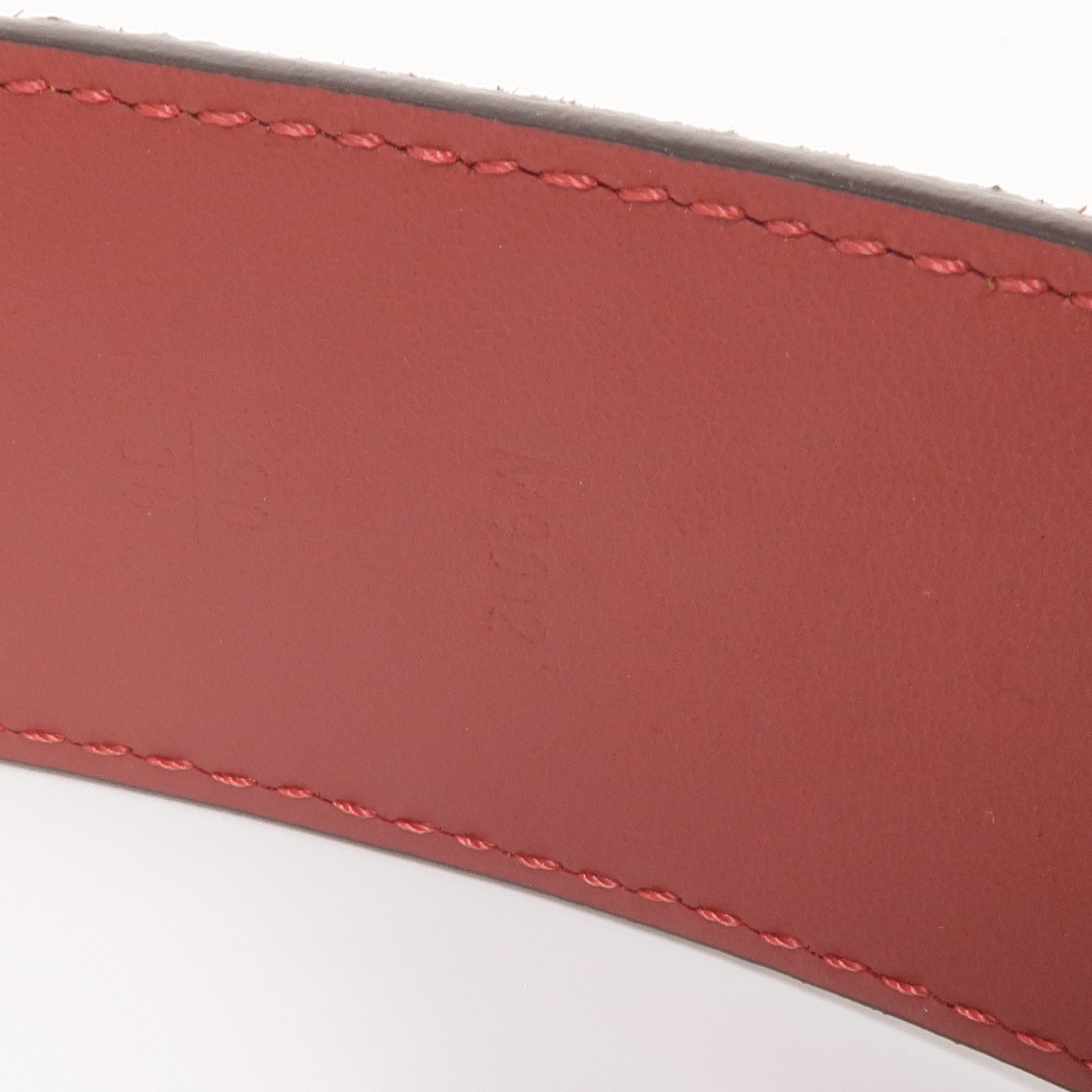 LOUIS VUITTON Suede Damier Belt皮帶