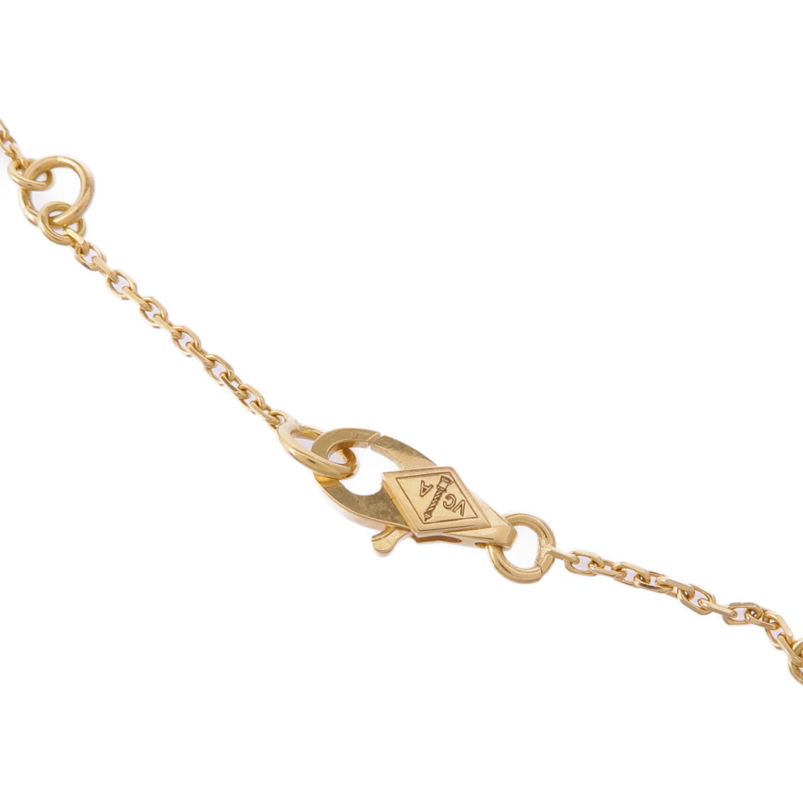 Van Cleef & Arpels 18K黃金Sweet Alhambra項鍊