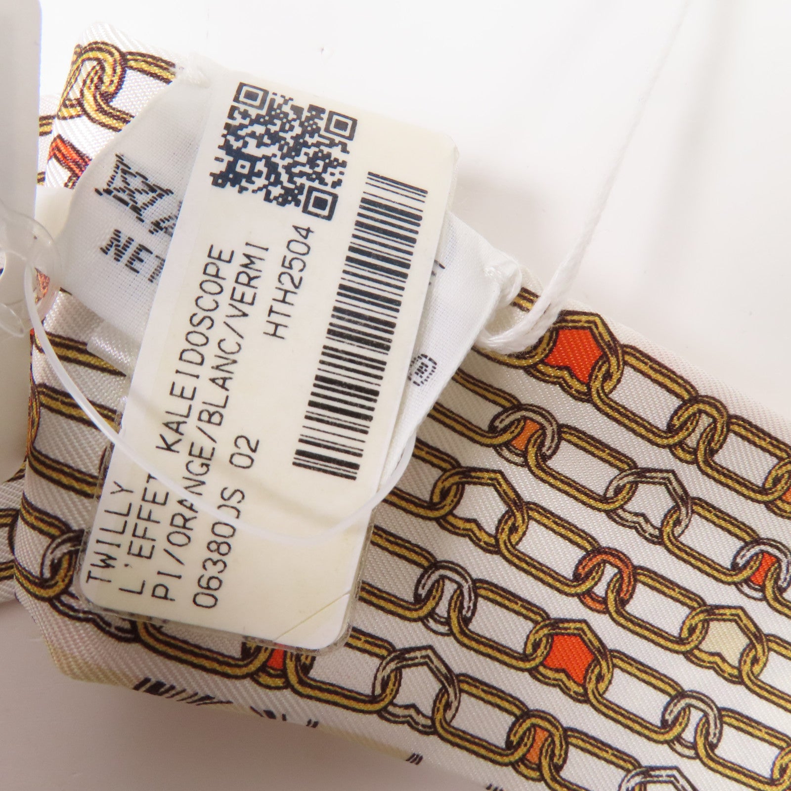 HERMES 【激減優惠】絲質Twilly絲巾