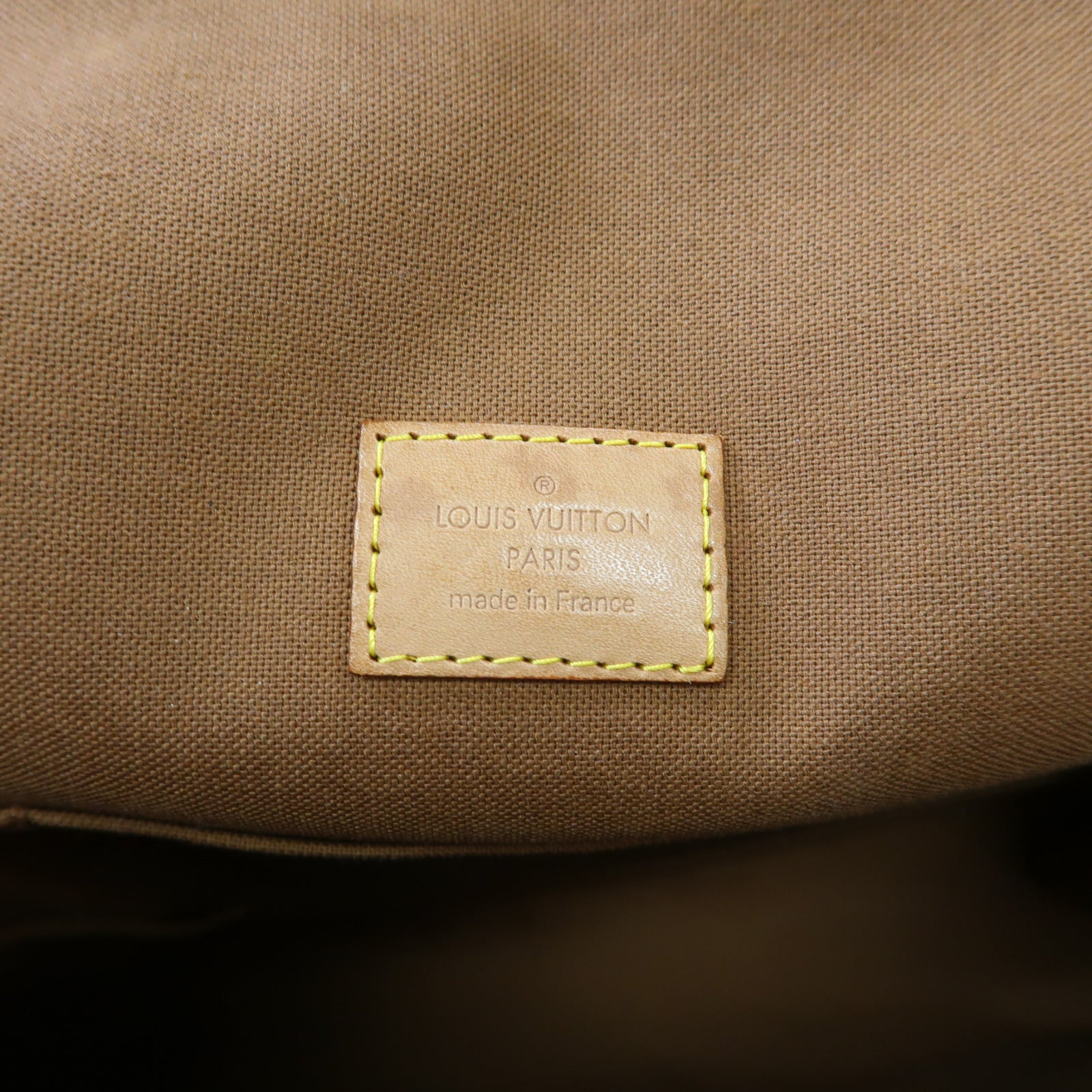 LOUIS VUITTON Monogram Bosphore GM金扣肩背袋啡色
