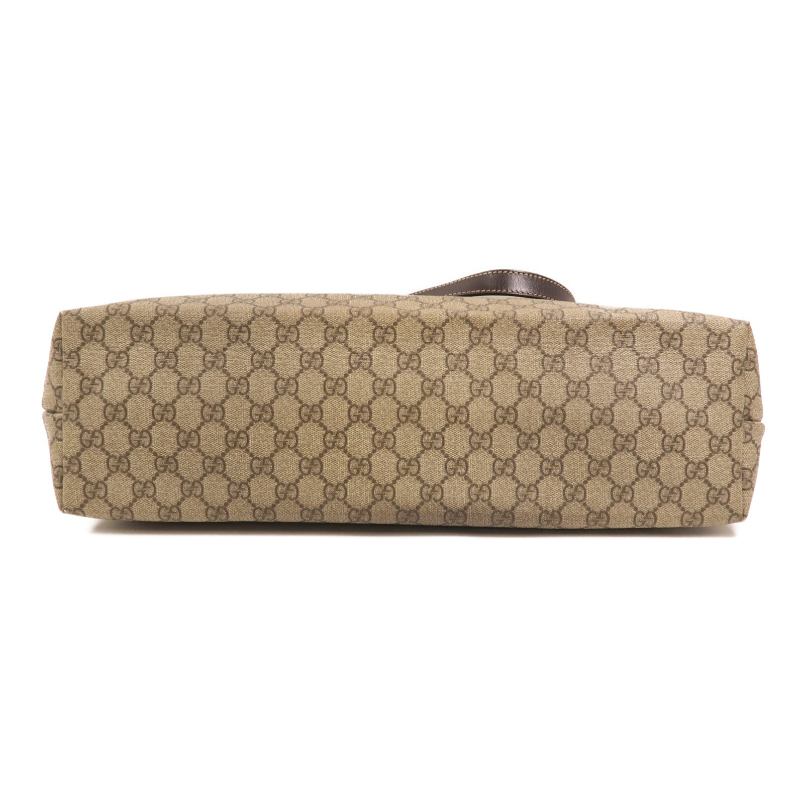 GUCCI 塗層帆布Shoulder Bag銀扣肩背袋