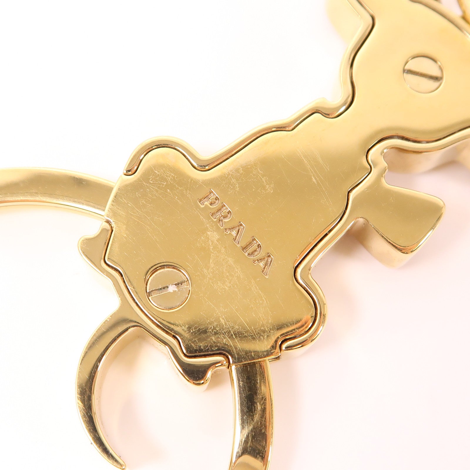 PRADA 金屬Key Charm鑰匙扣
