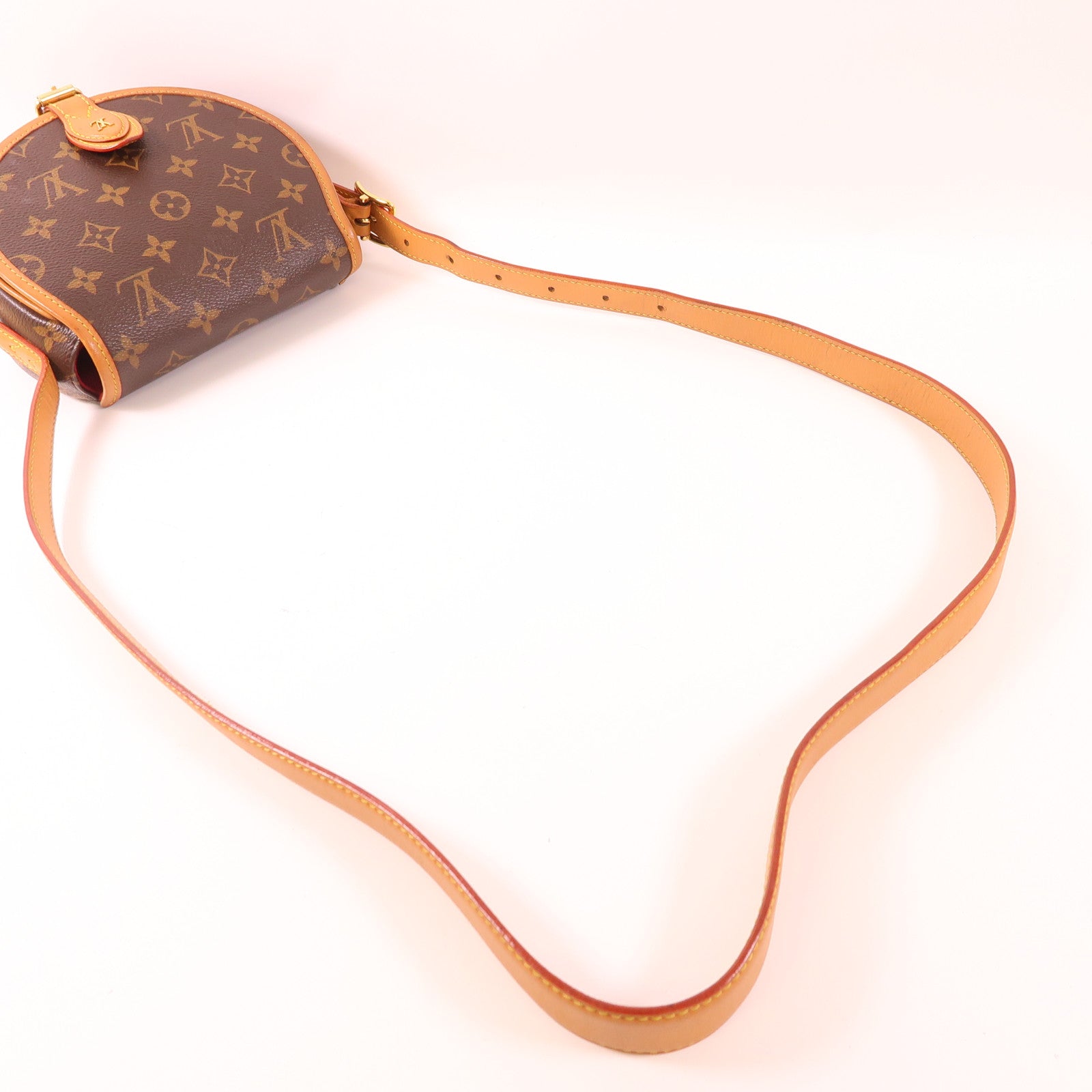 LOUIS VUITTON Monogram Tambourin金扣肩背袋