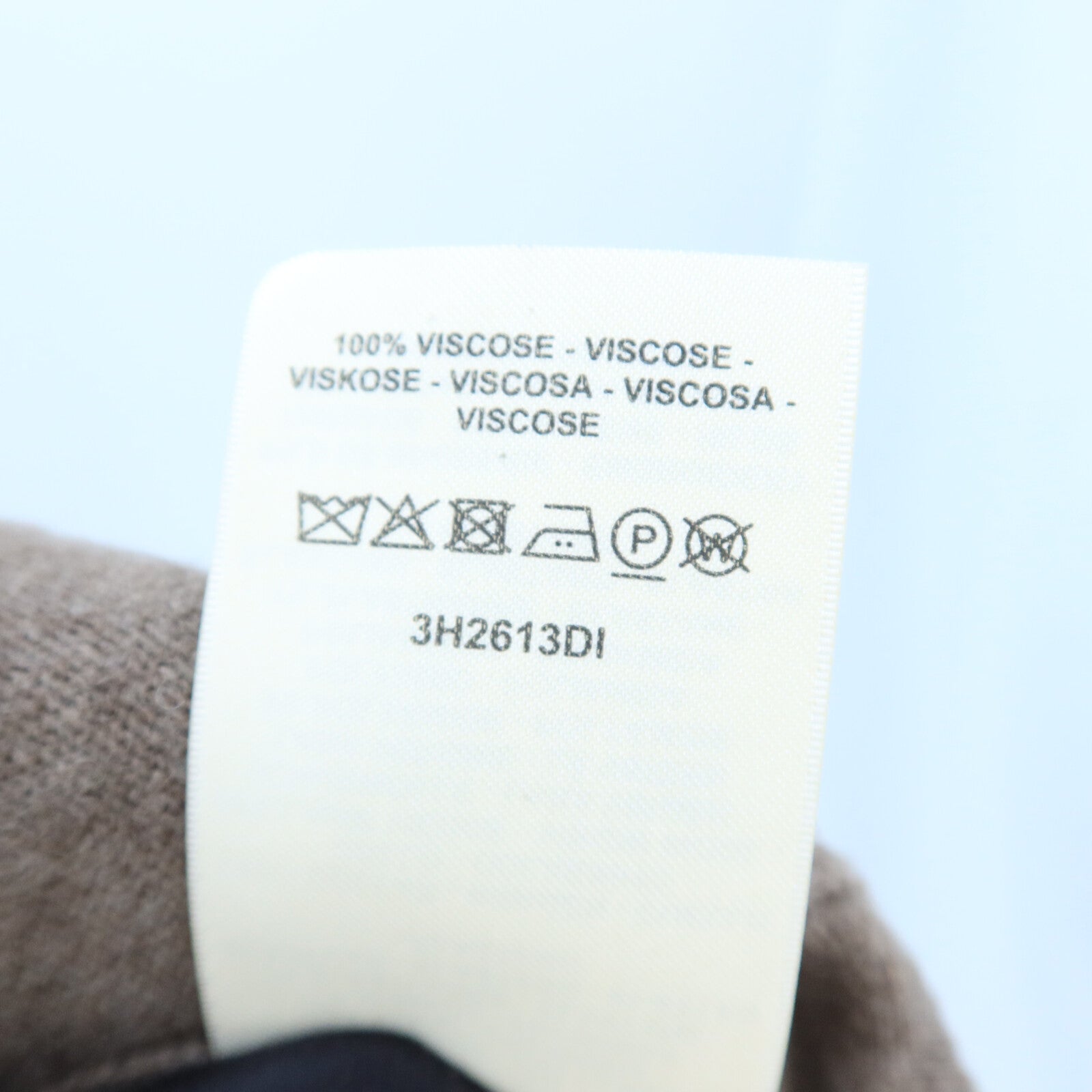 HERMES Wool/Polyamide Les Tambours Short-Sleeve Knit針織