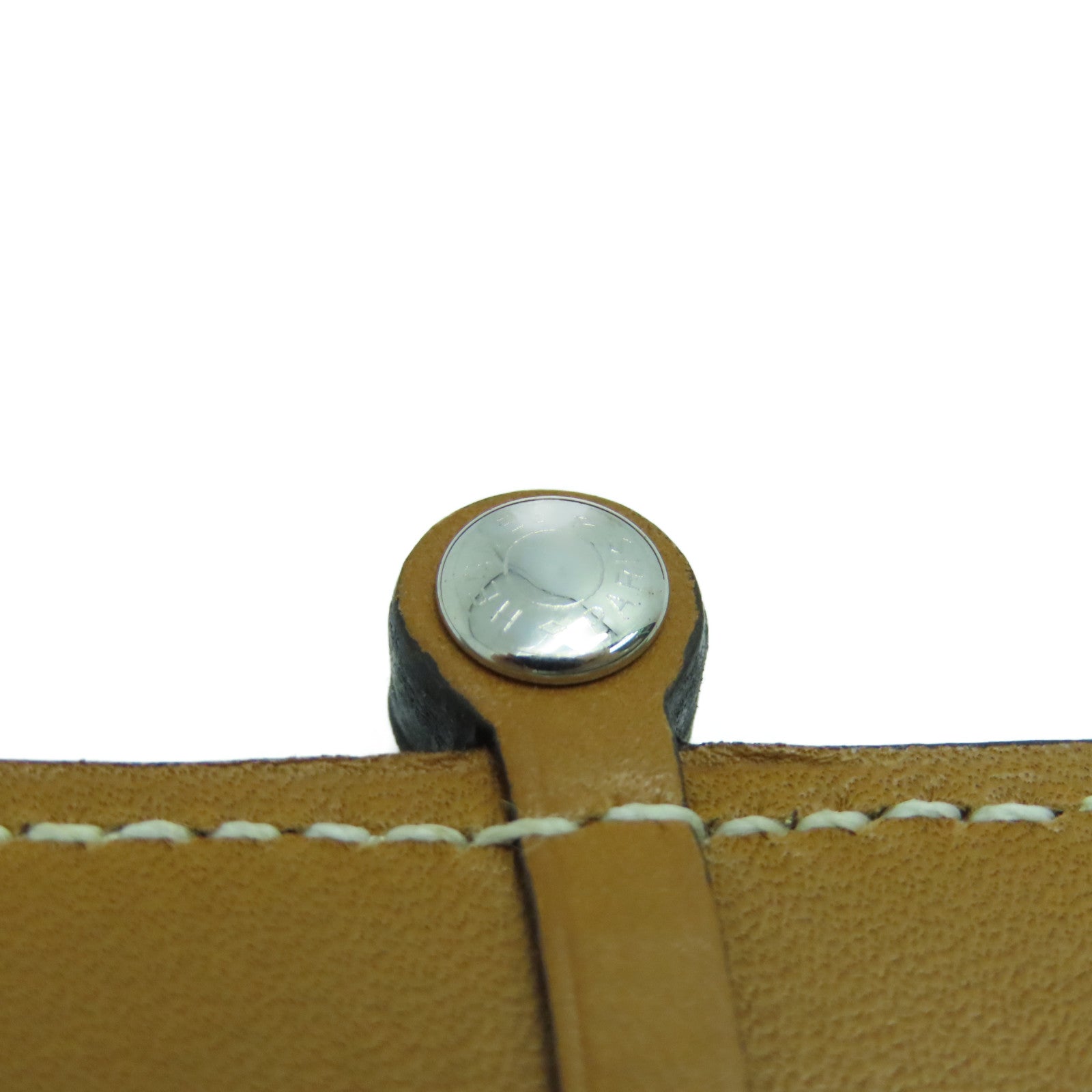 HERMES 【激減優惠】Swift皮革Paddock Boot Charm掛飾啡色/米色